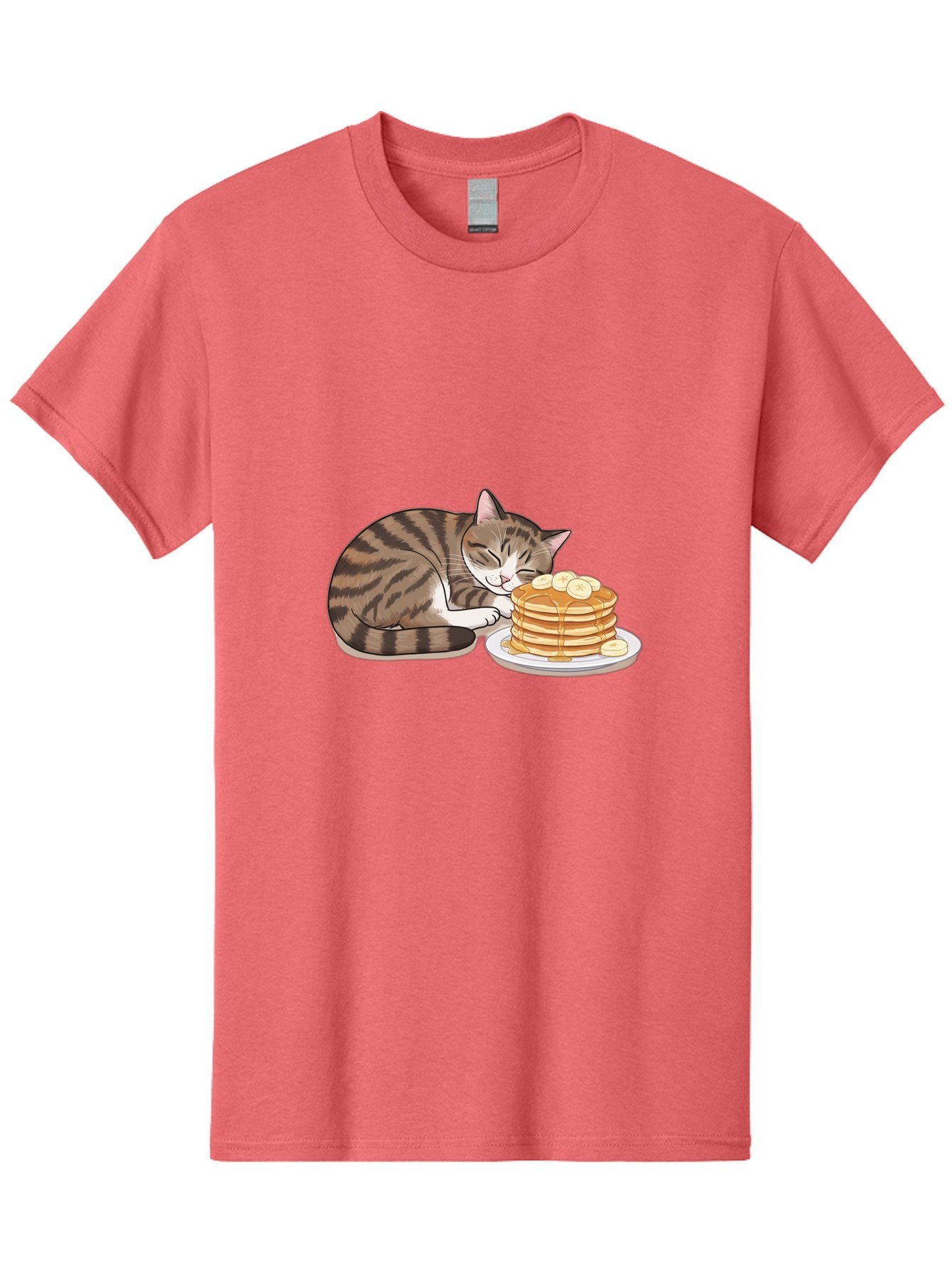 Cat-Pancakes Men'S Graphic Tee, 100% Cotton, Comfortable Casual Summer Wear, Machine Washable, Vintage Camera, Old Camera, Antique Camera, Black Camera, Classic Photography, Photography Equipment, Nostalgic Device, Film Camera, Camera Art Bak215 7