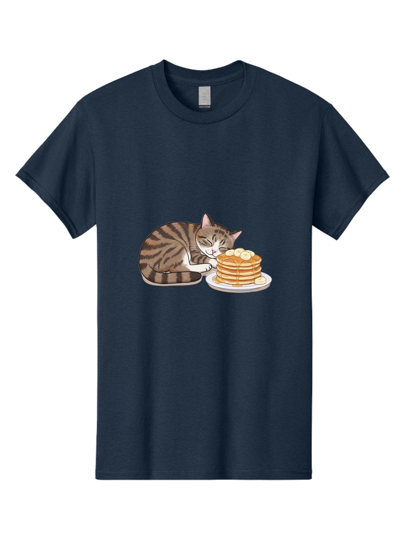 Cat-Pancakes Men'S Graphic Tee, 100% Cotton, Comfortable Casual Summer Wear, Machine Washable, Vintage Camera, Old Camera, Antique Camera, Black Camera, Classic Photography, Photography Equipment, Nostalgic Device, Film Camera, Camera Art Bak215 5