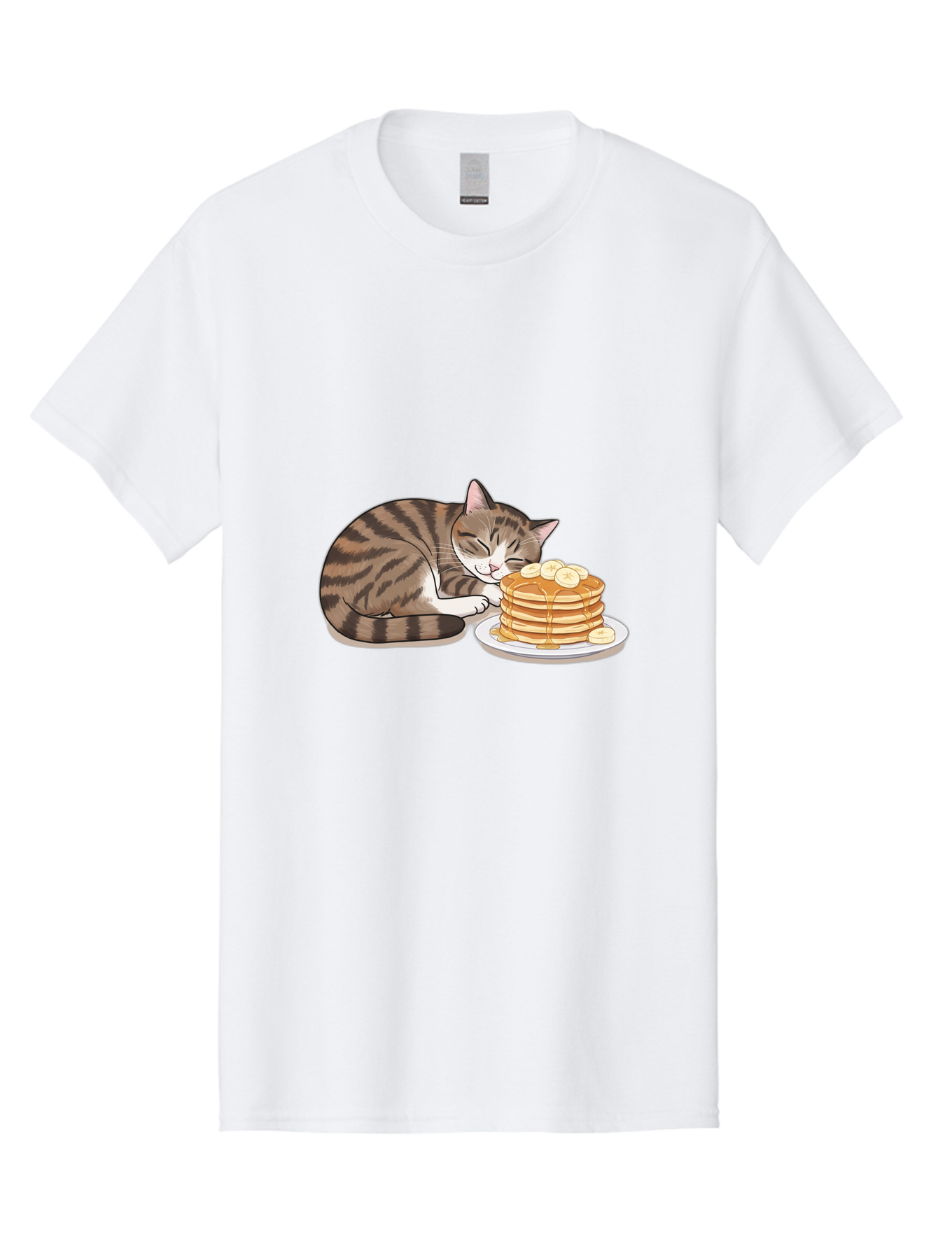 Cat-Pancakes Men'S Graphic Tee, 100% Cotton, Comfortable Casual Summer Wear, Machine Washable, Vintage Camera, Old Camera, Antique Camera, Black Camera, Classic Photography, Photography Equipment, Nostalgic Device, Film Camera, Camera Art Bak215