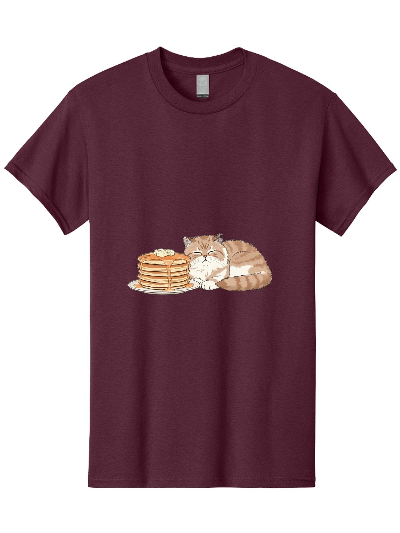 Cat-Sleeping-Beside-Pancakes Men'S Graphic Tee, 100% Cotton, Comfortable Casual Summer Wear, Machine Washable, Vintage Camera, Old Camera, Antique Camera, Black Camera, Classic Photography, Photography Equipment, Nostalgic Device, Film Camera, Bak216 8