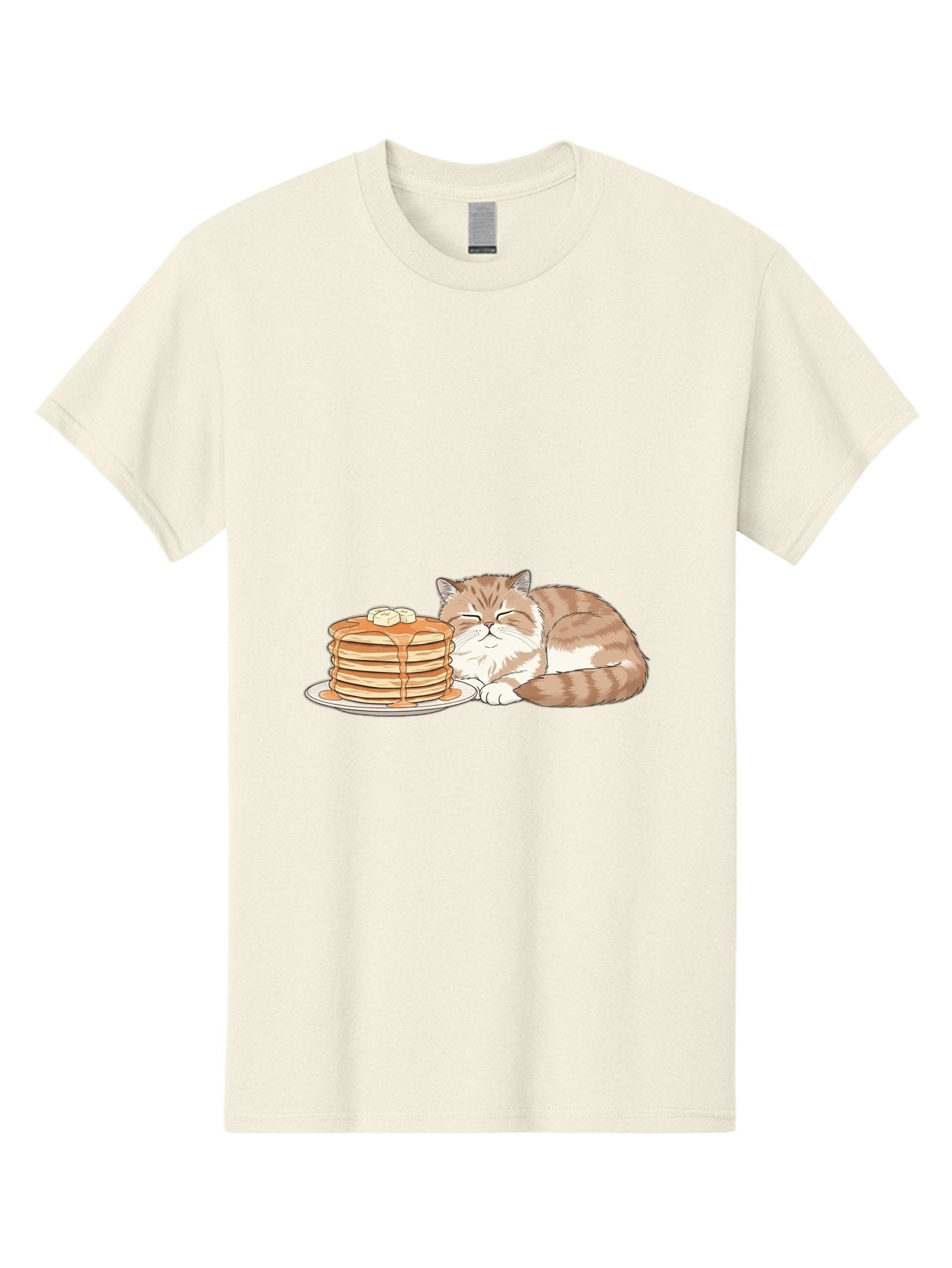 Cat-Sleeping-Beside-Pancakes Men'S Graphic Tee, 100% Cotton, Comfortable Casual Summer Wear, Machine Washable, Vintage Camera, Old Camera, Antique Camera, Black Camera, Classic Photography, Photography Equipment, Nostalgic Device, Film Camera, Bak216