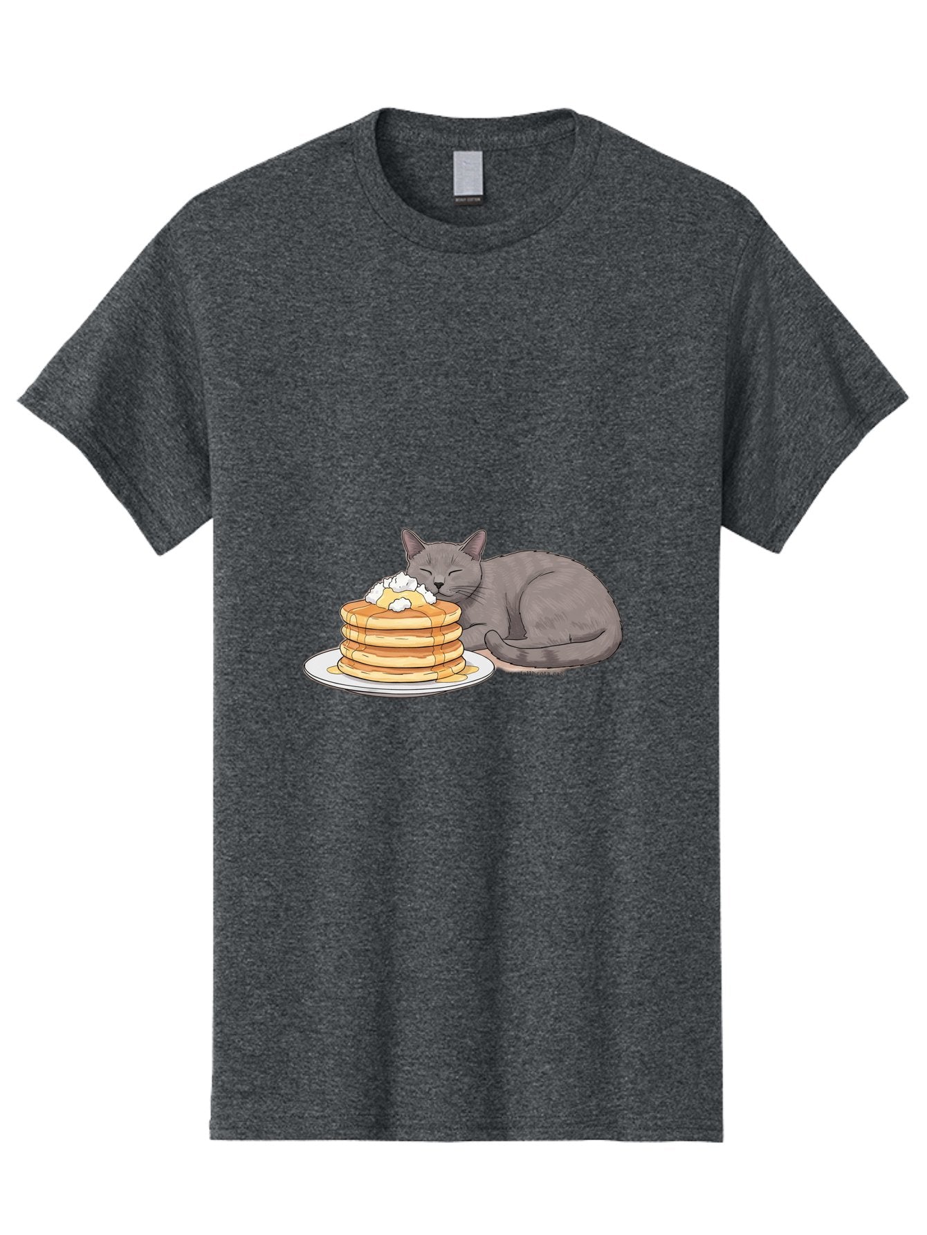 Cat-Sleeping-On-Pancakes-1 Men'S Graphic Tee, 100% Cotton, Comfortable Casual Summer Wear, Machine Washable, Vintage Camera, Old Camera, Antique Camera, Black Camera, Classic Photography, Photography Equipment, Nostalgic Device, Film Camera, Bak220 6