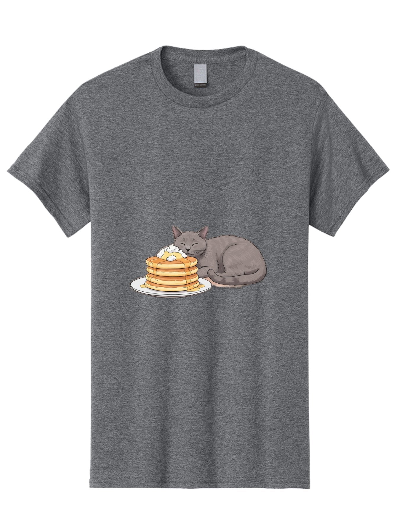 Cat-Sleeping-On-Pancakes-1 Men'S Graphic Tee, 100% Cotton, Comfortable Casual Summer Wear, Machine Washable, Vintage Camera, Old Camera, Antique Camera, Black Camera, Classic Photography, Photography Equipment, Nostalgic Device, Film Camera, Bak220 7