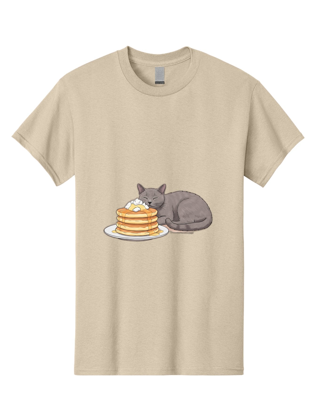 Cat-Sleeping-On-Pancakes-1 Men'S Graphic Tee, 100% Cotton, Comfortable Casual Summer Wear, Machine Washable, Vintage Camera, Old Camera, Antique Camera, Black Camera, Classic Photography, Photography Equipment, Nostalgic Device, Film Camera, Bak220