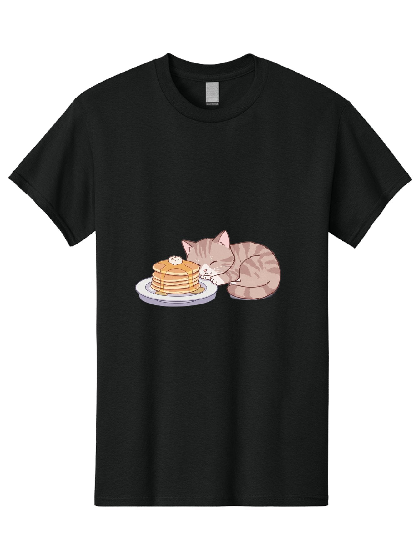Cat-Sleeping-On-Pancakes Men'S Graphic Tee, 100% Cotton, Comfortable Casual Summer Wear, Machine Washable, Vintage Camera, Old Camera, Antique Camera, Black Camera, Classic Photography, Photography Equipment, Nostalgic Device, Film Camera, Bak222 4