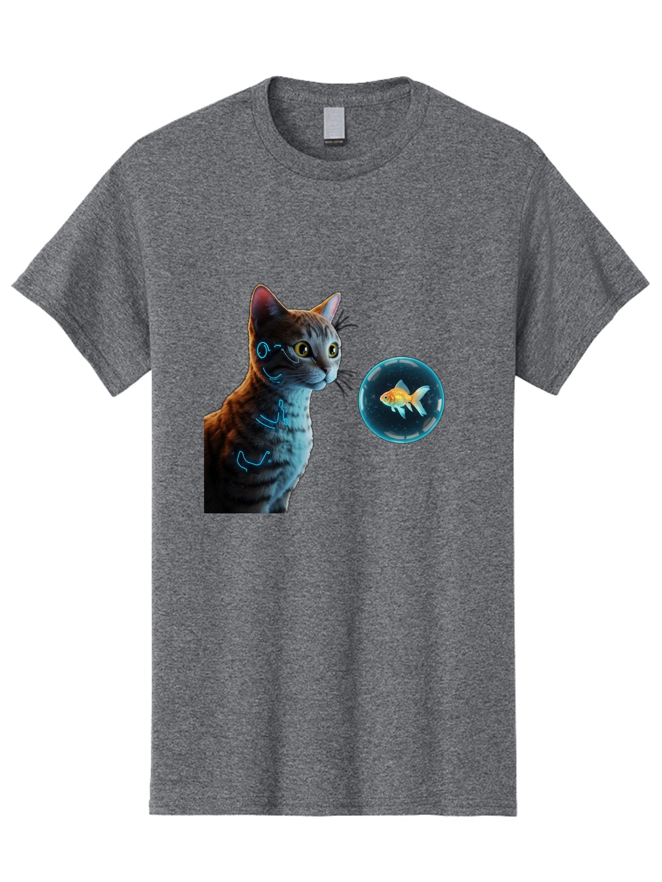 Cat-With-Fishbowl Men'S Graphic Tee, 100% Cotton, Comfortable Casual Summer Wear, Machine Washable, Vintage Camera, Old Camera, Antique Camera, Black Camera, Classic Photography, Photography Equipment, Nostalgic Device, Film Camera, Camera Art Bak223 13