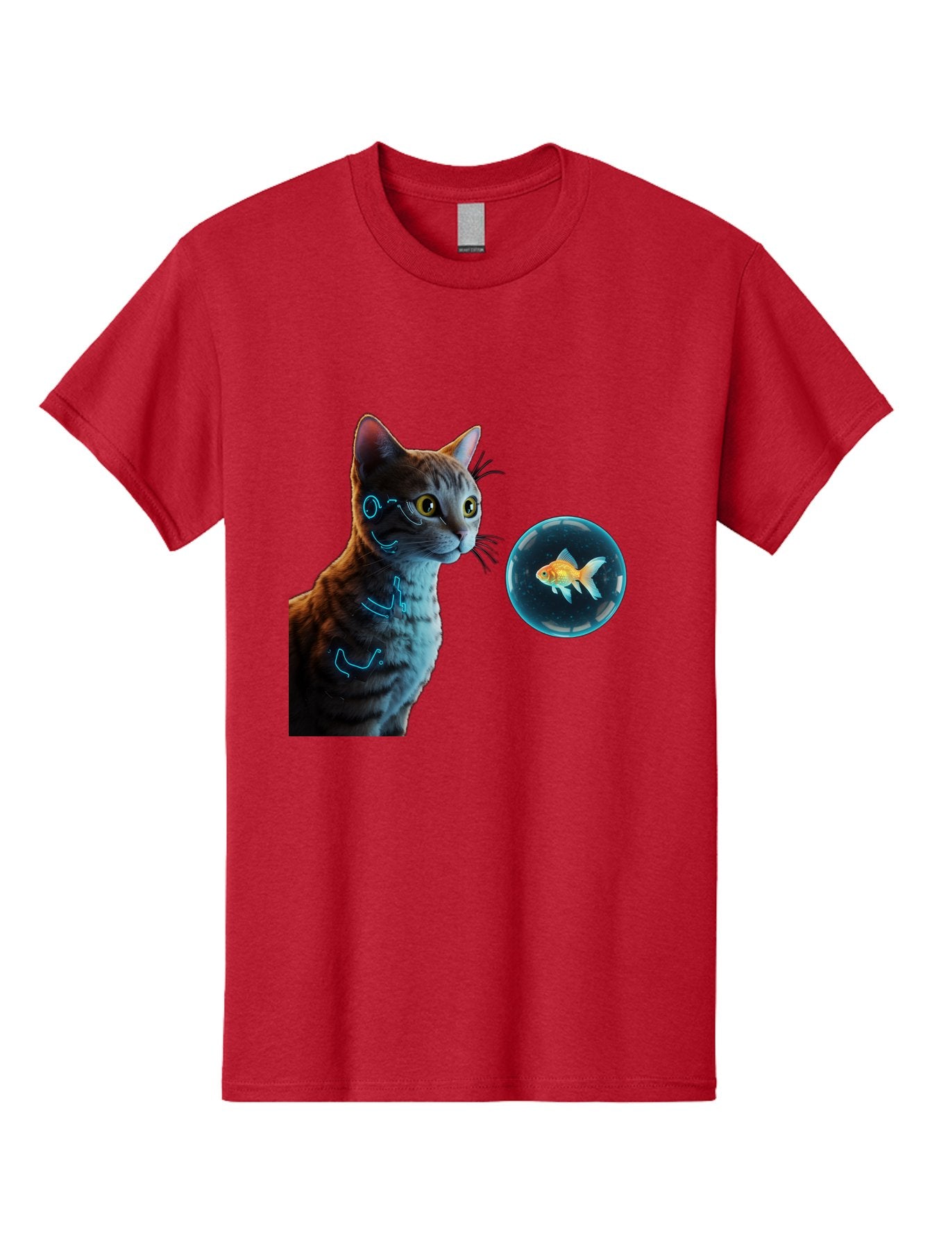 Cat-With-Fishbowl Men'S Graphic Tee, 100% Cotton, Comfortable Casual Summer Wear, Machine Washable, Vintage Camera, Old Camera, Antique Camera, Black Camera, Classic Photography, Photography Equipment, Nostalgic Device, Film Camera, Camera Art Bak223 6