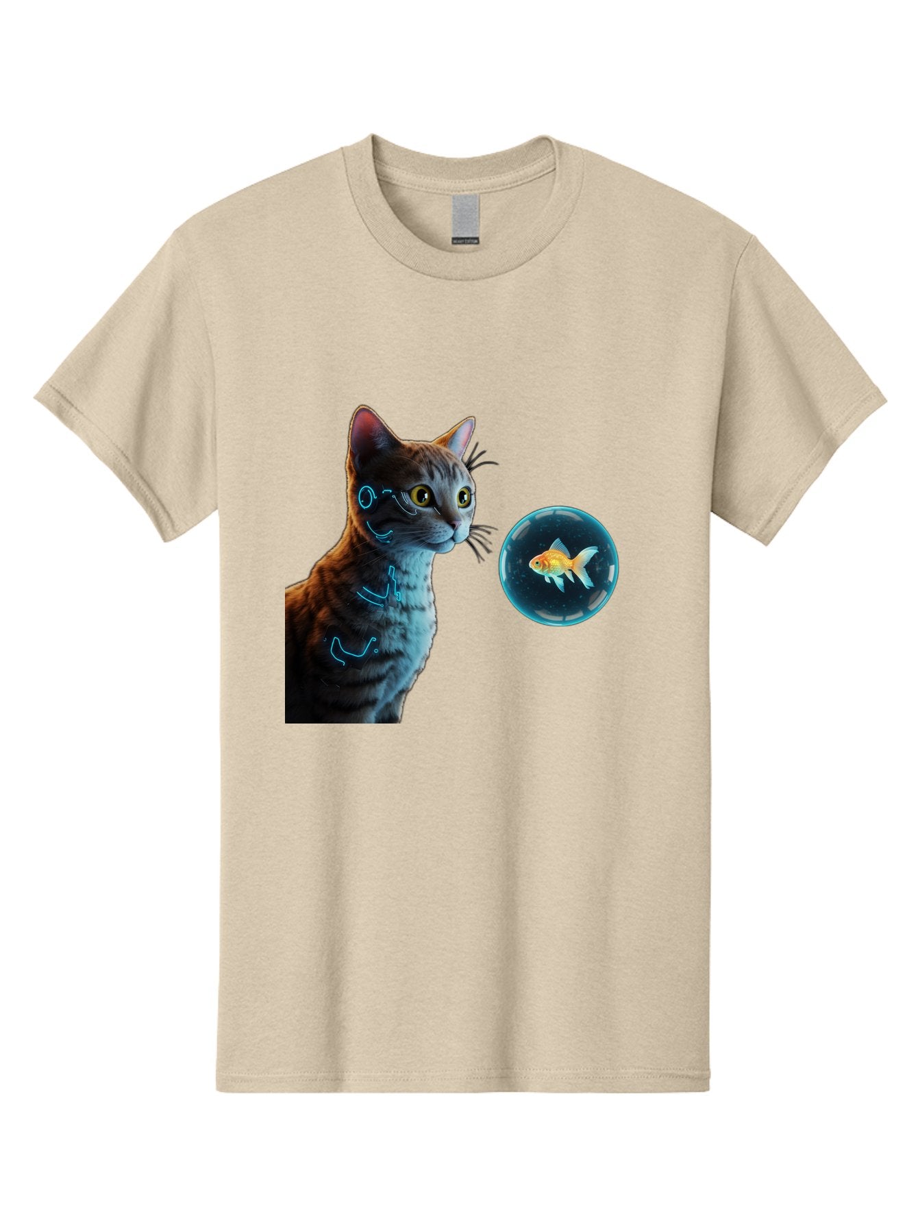 Cat-With-Fishbowl Men'S Graphic Tee, 100% Cotton, Comfortable Casual Summer Wear, Machine Washable, Vintage Camera, Old Camera, Antique Camera, Black Camera, Classic Photography, Photography Equipment, Nostalgic Device, Film Camera, Camera Art Bak223 5