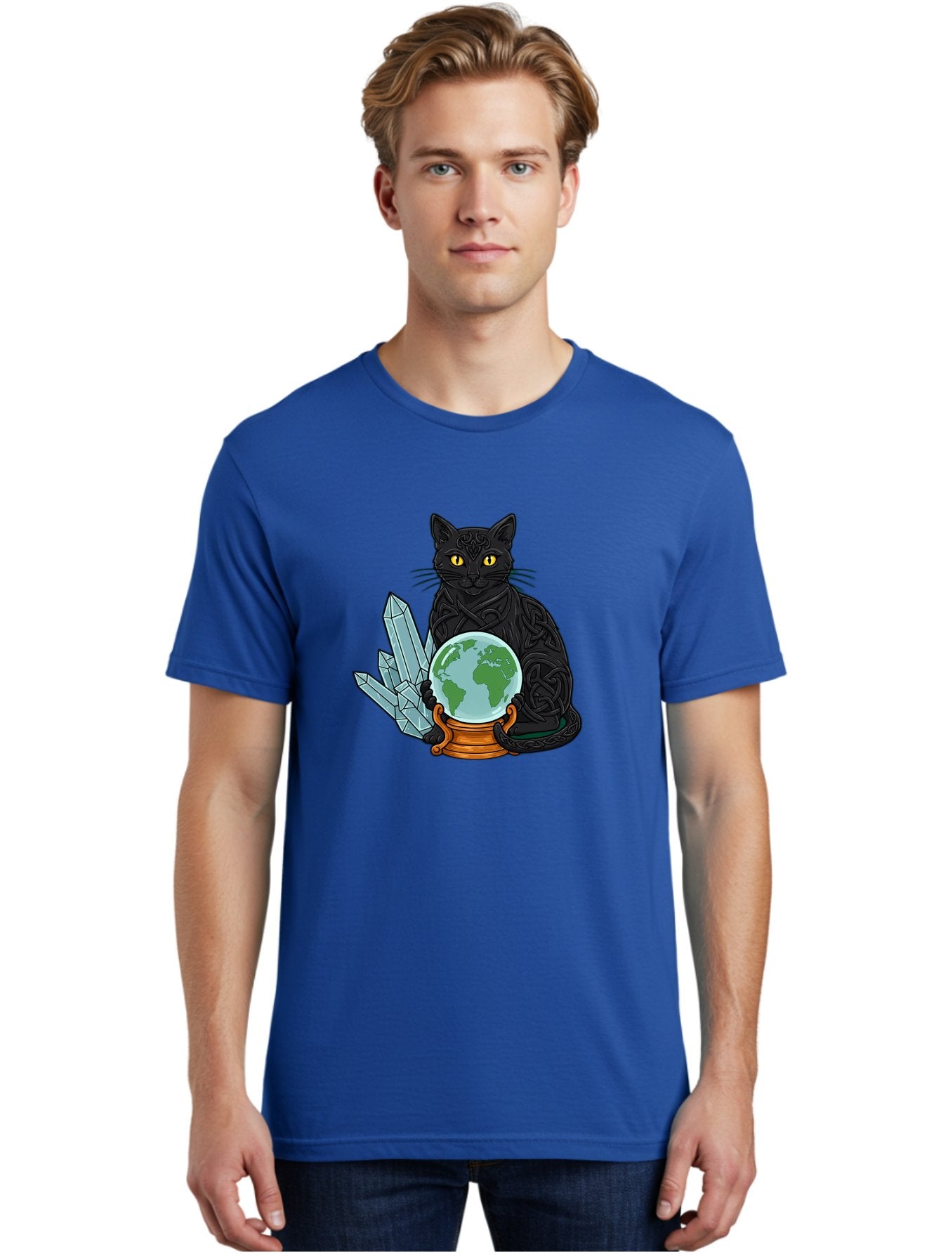Celtic-Cat-With-Globe Men'S Graphic Tee, 100% Cotton, Comfortable Casual Summer Wear, Machine Washable, Vintage Camera, Old Camera, Antique Camera, Black Camera, Classic Photography, Photography Equipment, Nostalgic Device, Film Camera, Bak225 28