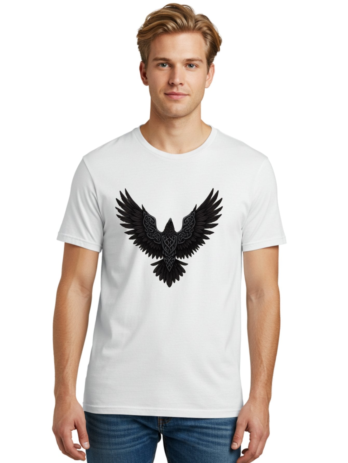 Celtic-Raven-Wings Men'S Graphic Tee, 100% Cotton, Comfortable Casual Summer Wear, Machine Washable, Vintage Camera, Old Camera, Antique Camera, Black Camera, Classic Photography, Photography Equipment, Nostalgic Device, Film Camera, Bak227 25