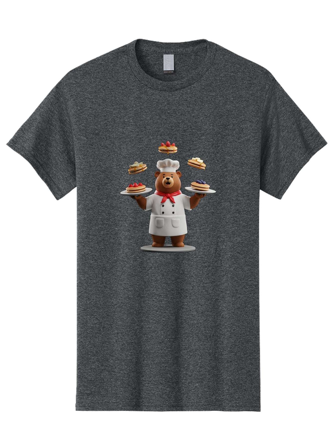 Chef-Bear-1 Men'S Graphic Tee, 100% Cotton, Comfortable Casual Summer Wear, Machine Washable, Vintage Camera, Old Camera, Antique Camera, Black Camera, Classic Photography, Photography Equipment, Nostalgic Device, Film Camera, Camera Art Bak230 7