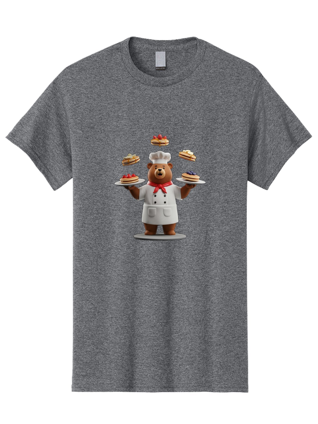 Chef-Bear-1 Men'S Graphic Tee, 100% Cotton, Comfortable Casual Summer Wear, Machine Washable, Vintage Camera, Old Camera, Antique Camera, Black Camera, Classic Photography, Photography Equipment, Nostalgic Device, Film Camera, Camera Art Bak230