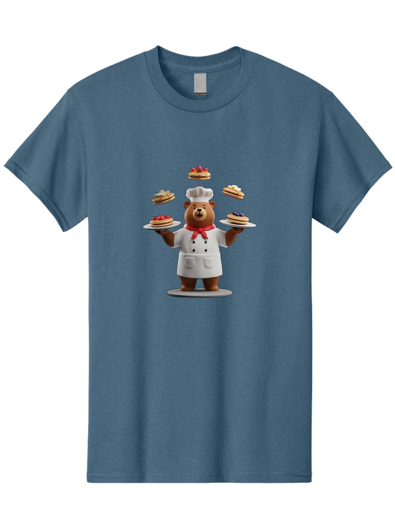 Chef-Bear-1 Men'S Graphic Tee, 100% Cotton, Comfortable Casual Summer Wear, Machine Washable, Vintage Camera, Old Camera, Antique Camera, Black Camera, Classic Photography, Photography Equipment, Nostalgic Device, Film Camera, Camera Art Bak230