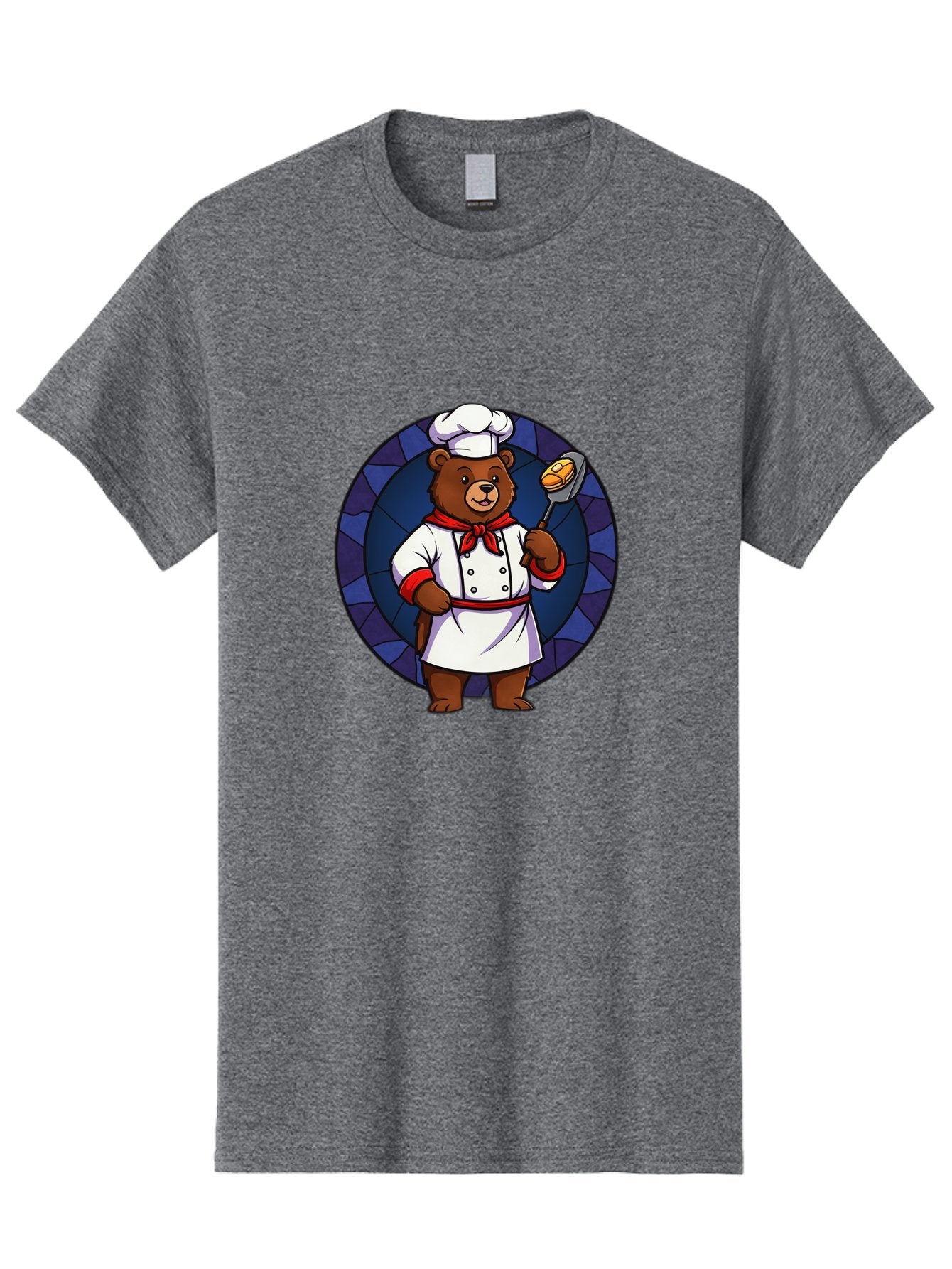 Chef-Bear-3 Men'S Graphic Tee, 100% Cotton, Comfortable Casual Summer Wear, Machine Washable, Vintage Camera, Old Camera, Antique Camera, Black Camera, Classic Photography, Photography Equipment, Nostalgic Device, Film Camera, Camera Art Bak232 11