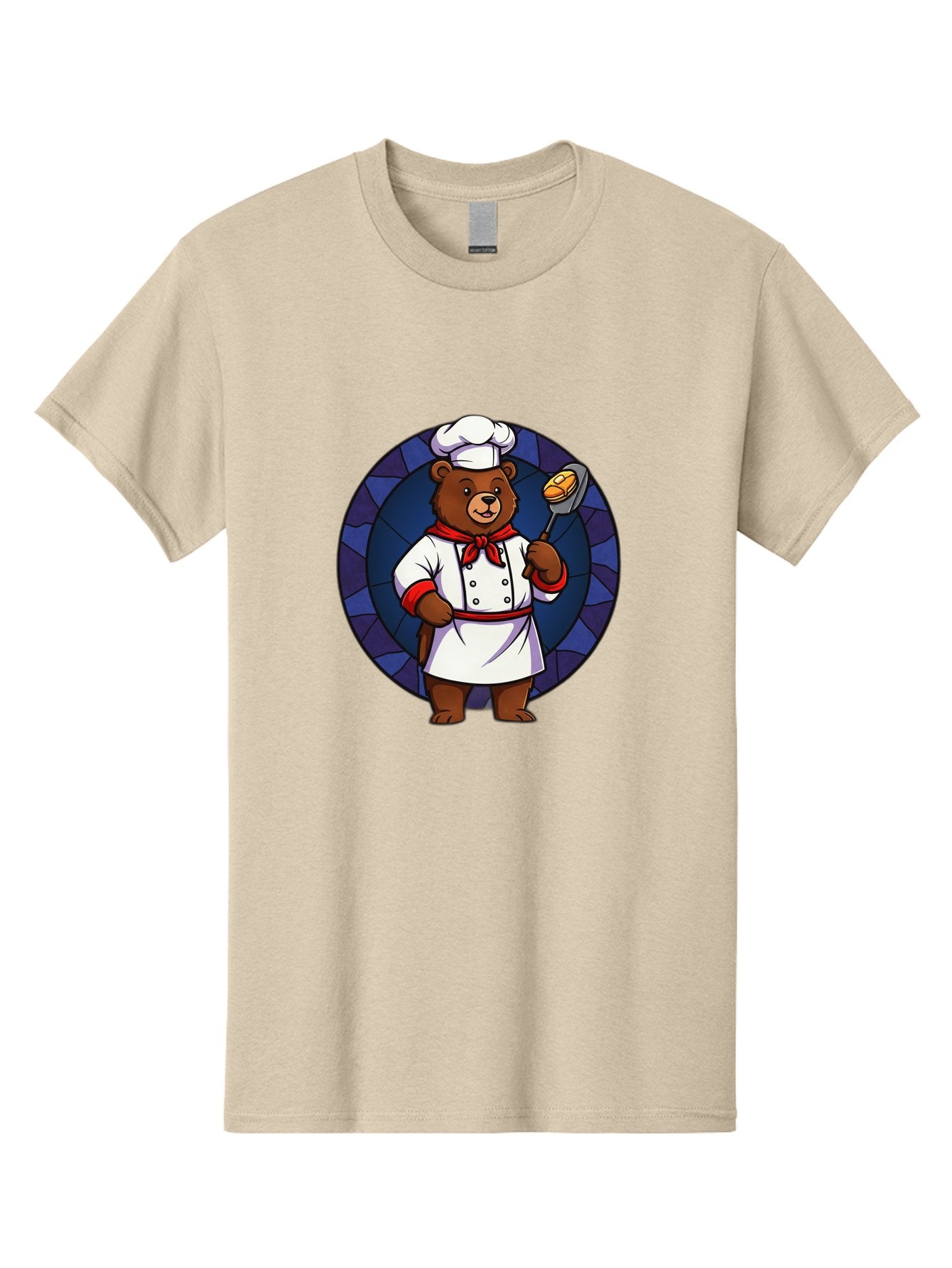 Chef-Bear-3 Men'S Graphic Tee, 100% Cotton, Comfortable Casual Summer Wear, Machine Washable, Vintage Camera, Old Camera, Antique Camera, Black Camera, Classic Photography, Photography Equipment, Nostalgic Device, Film Camera, Camera Art Bak232 5