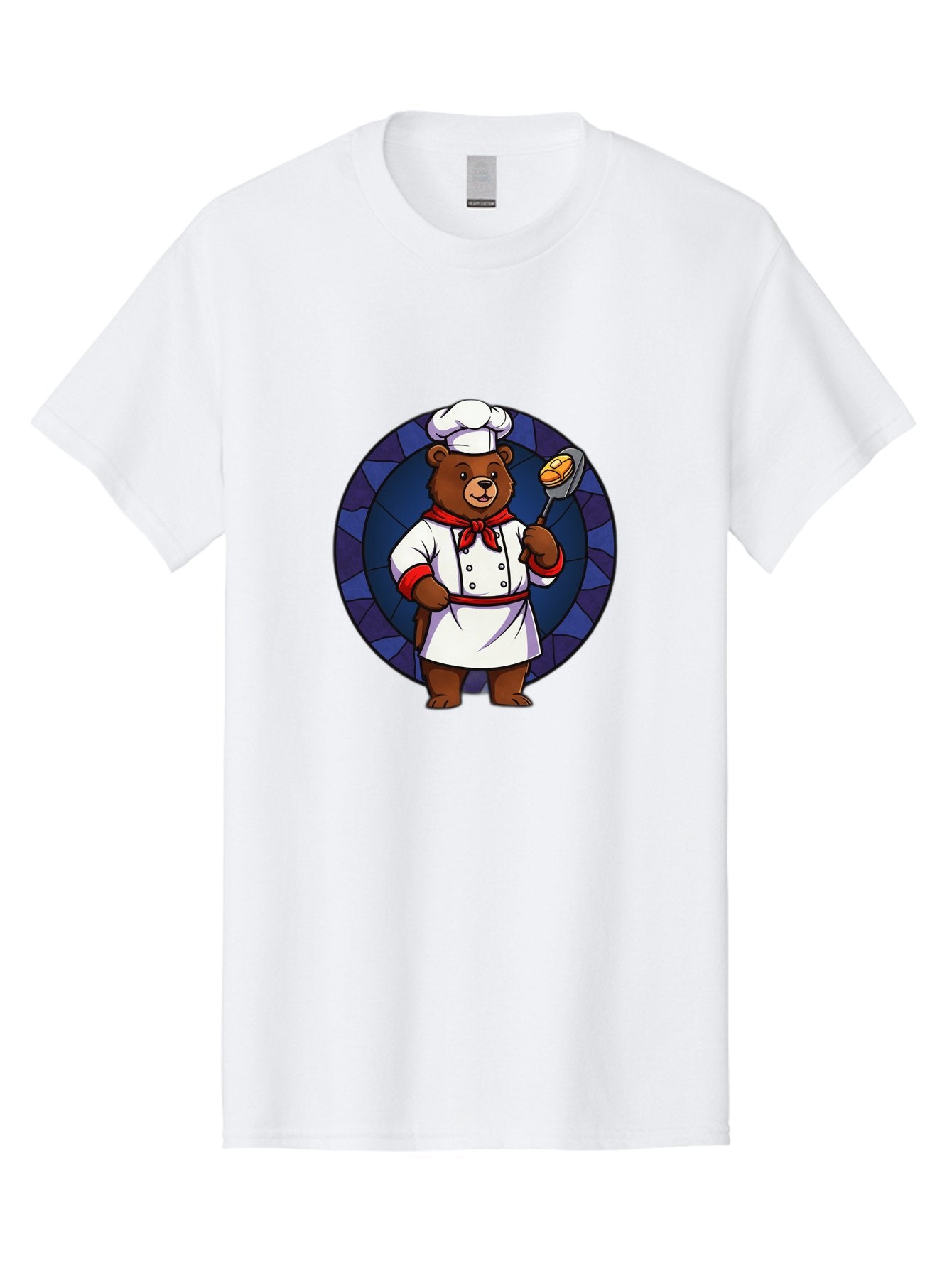 Chef-Bear-3 Men'S Graphic Tee, 100% Cotton, Comfortable Casual Summer Wear, Machine Washable, Vintage Camera, Old Camera, Antique Camera, Black Camera, Classic Photography, Photography Equipment, Nostalgic Device, Film Camera, Camera Art Bak232 8