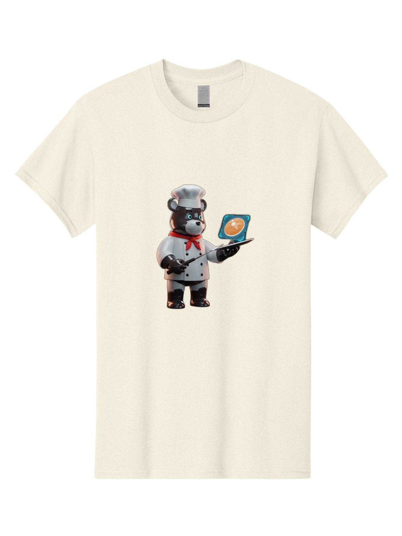 Chef-Bear-4 Men'S Graphic Tee, 100% Cotton, Comfortable Casual Summer Wear, Machine Washable, Vintage Camera, Old Camera, Antique Camera, Black Camera, Classic Photography, Photography Equipment, Nostalgic Device, Film Camera, Camera Art Bak233 9