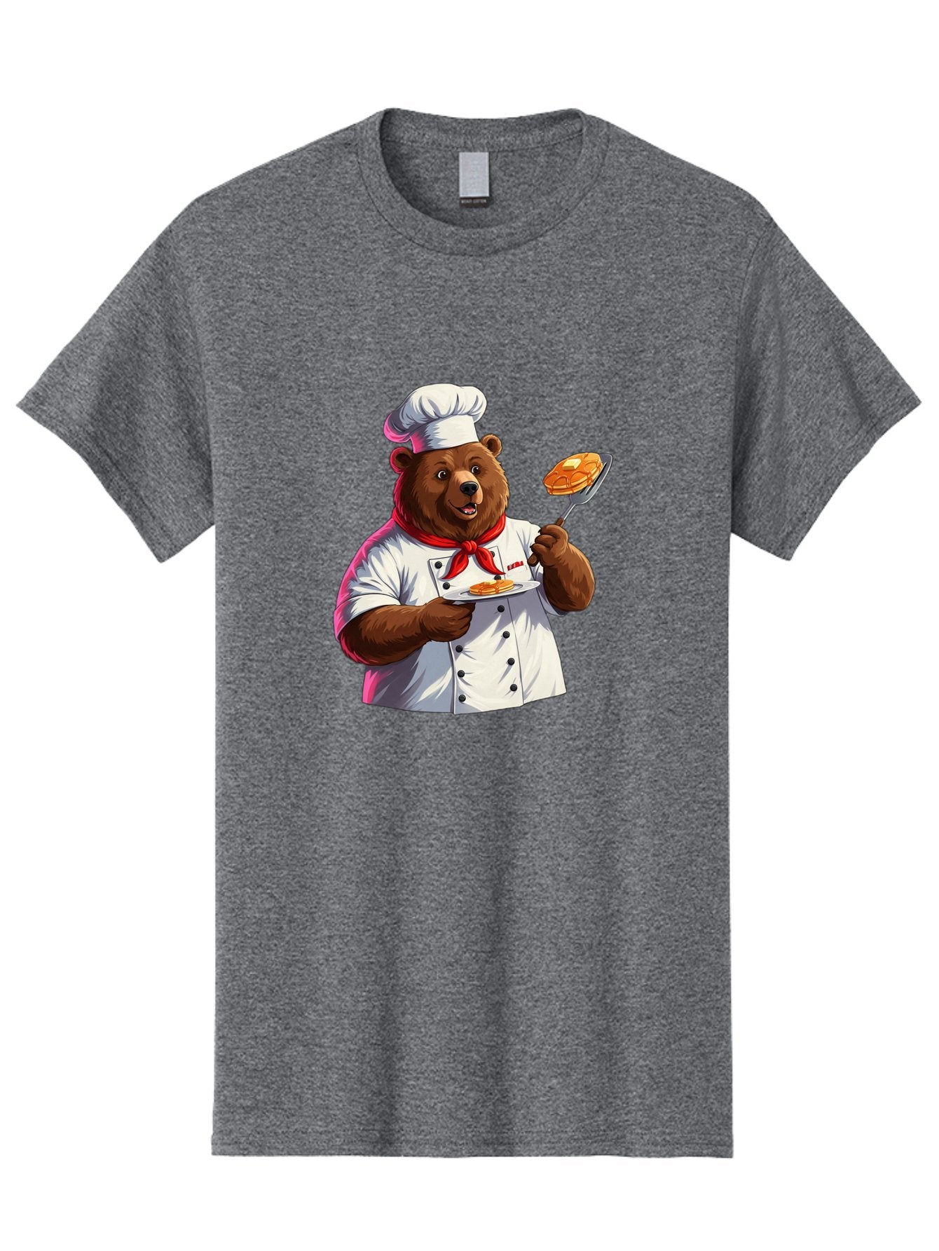 Chef-Bear-5 Men'S Graphic Tee, 100% Cotton, Comfortable Casual Summer Wear, Machine Washable, Vintage Camera, Old Camera, Antique Camera, Black Camera, Classic Photography, Photography Equipment, Nostalgic Device, Film Camera, Camera Art Bak234 13