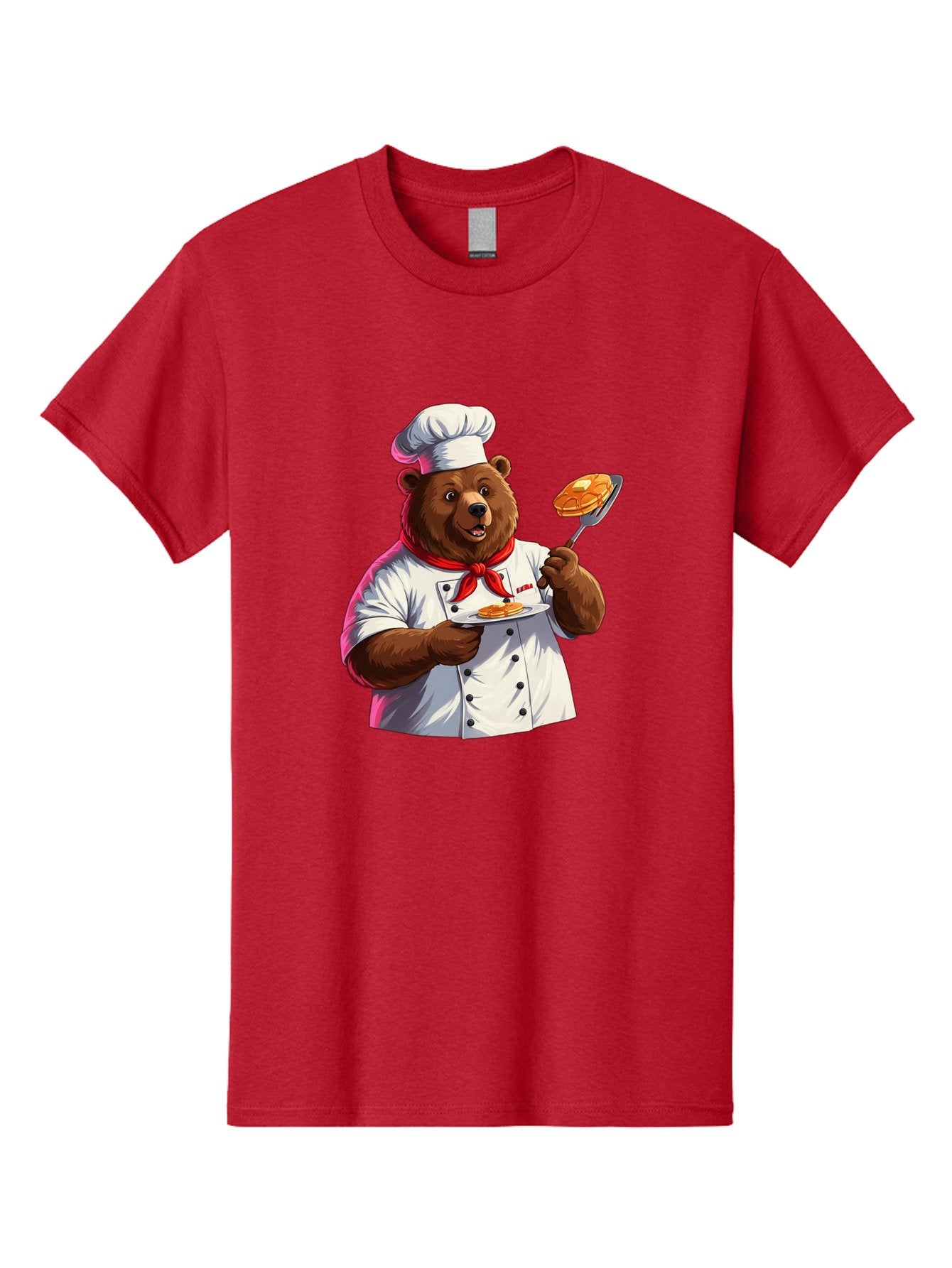 Chef-Bear-5 Men'S Graphic Tee, 100% Cotton, Comfortable Casual Summer Wear, Machine Washable, Vintage Camera, Old Camera, Antique Camera, Black Camera, Classic Photography, Photography Equipment, Nostalgic Device, Film Camera, Camera Art Bak234 7