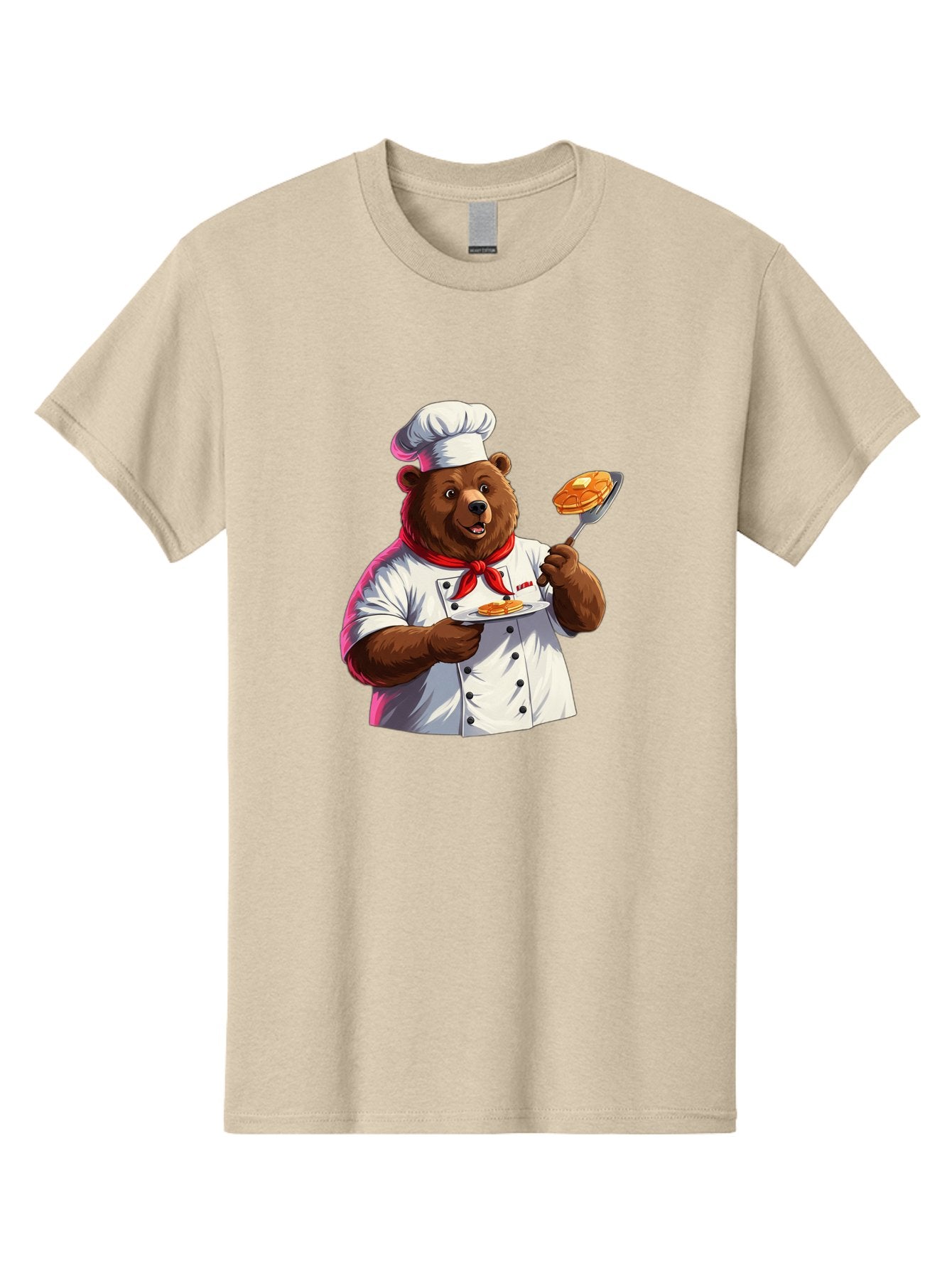 Chef-Bear-5 Men'S Graphic Tee, 100% Cotton, Comfortable Casual Summer Wear, Machine Washable, Vintage Camera, Old Camera, Antique Camera, Black Camera, Classic Photography, Photography Equipment, Nostalgic Device, Film Camera, Camera Art Bak234 11