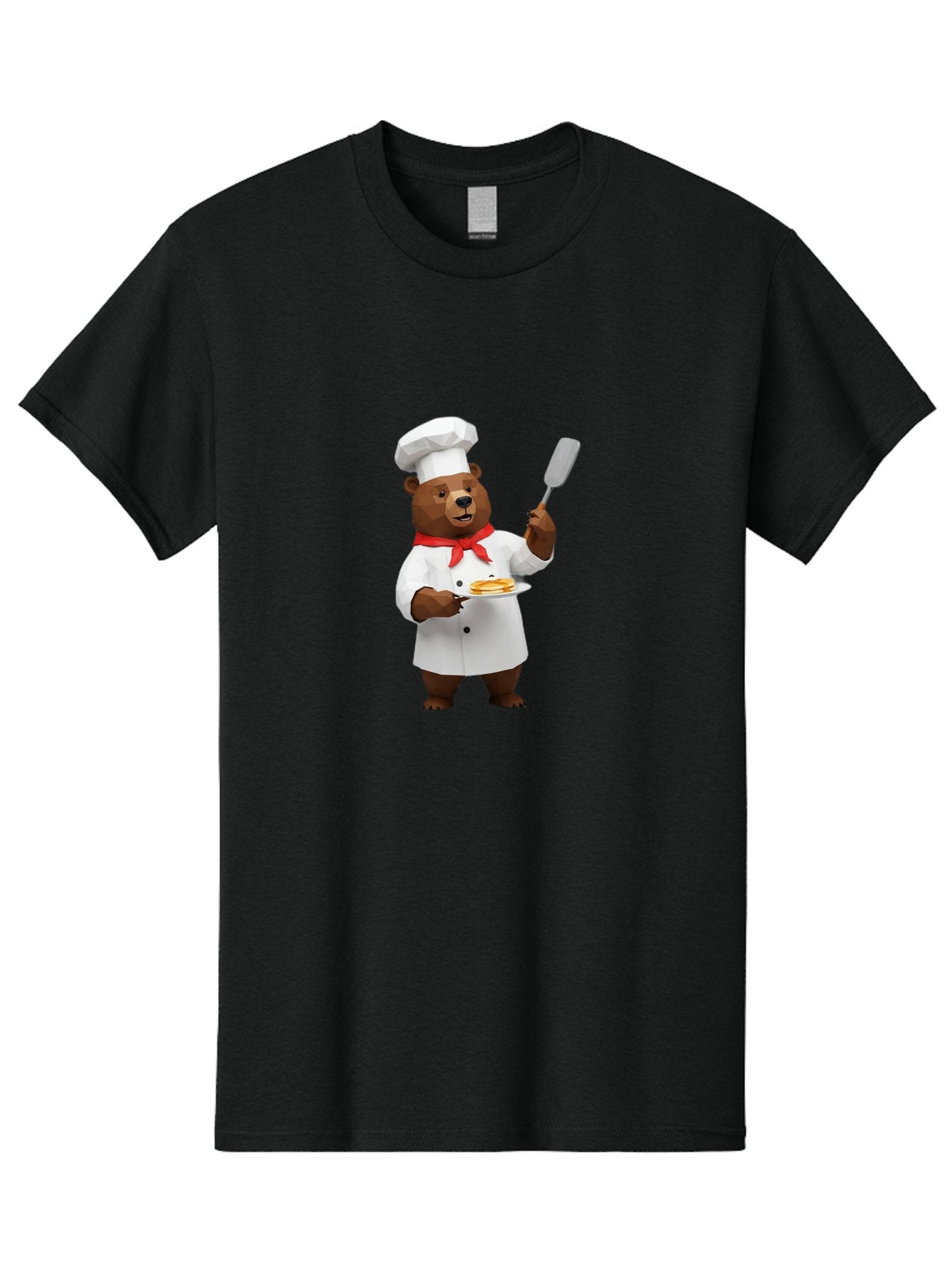 Chef-Bear-7 Men'S Graphic Tee, 100% Cotton, Comfortable Casual Summer Wear, Machine Washable, Vintage Camera, Old Camera, Antique Camera, Black Camera, Classic Photography, Photography Equipment, Nostalgic Device, Film Camera, Camera Art Bak236