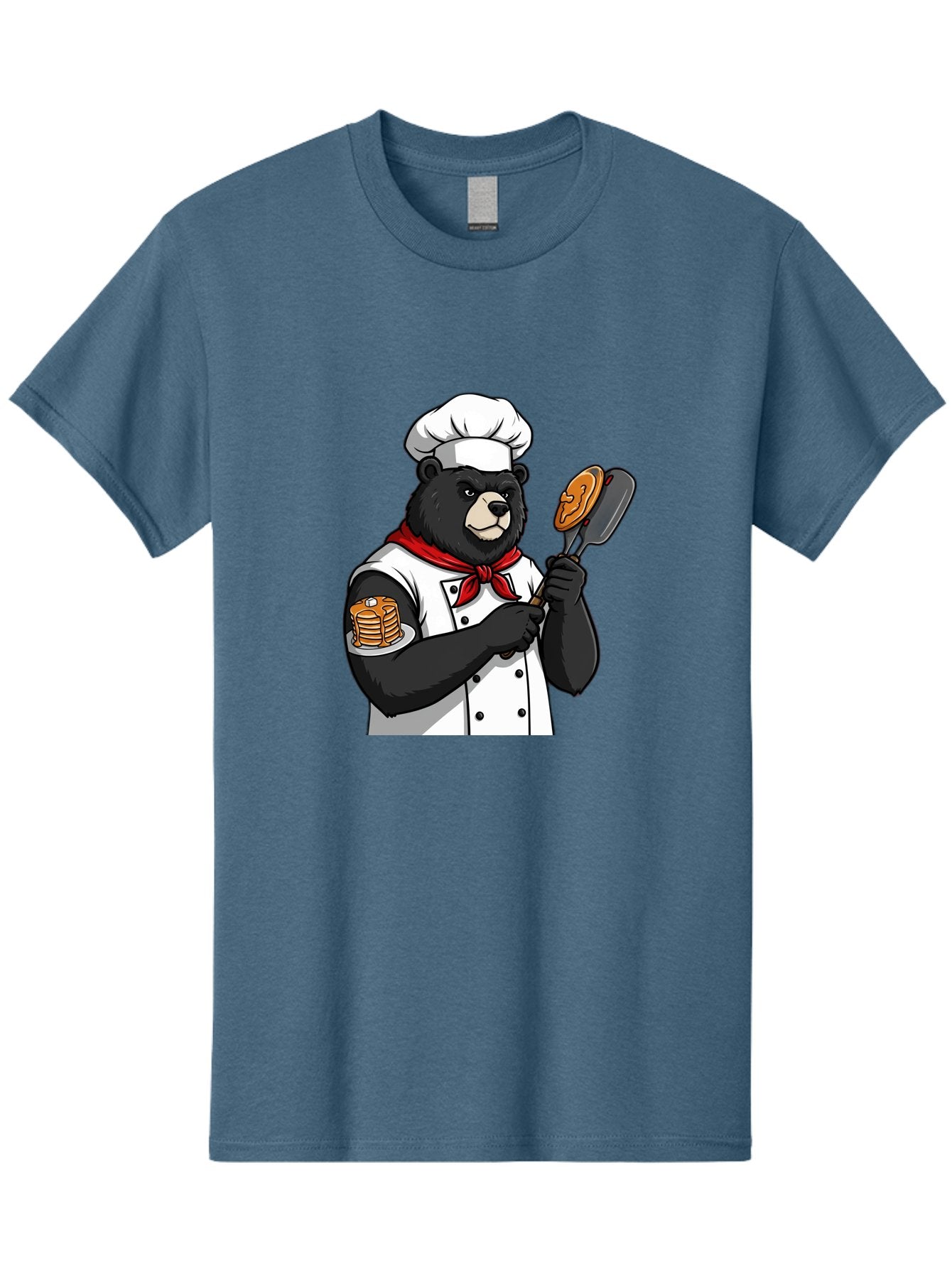 Chef-Bear-8 Men'S Graphic Tee, 100% Cotton, Comfortable Casual Summer Wear, Machine Washable, Vintage Camera, Old Camera, Antique Camera, Black Camera, Classic Photography, Photography Equipment, Nostalgic Device, Film Camera, Camera Art Bak237 9