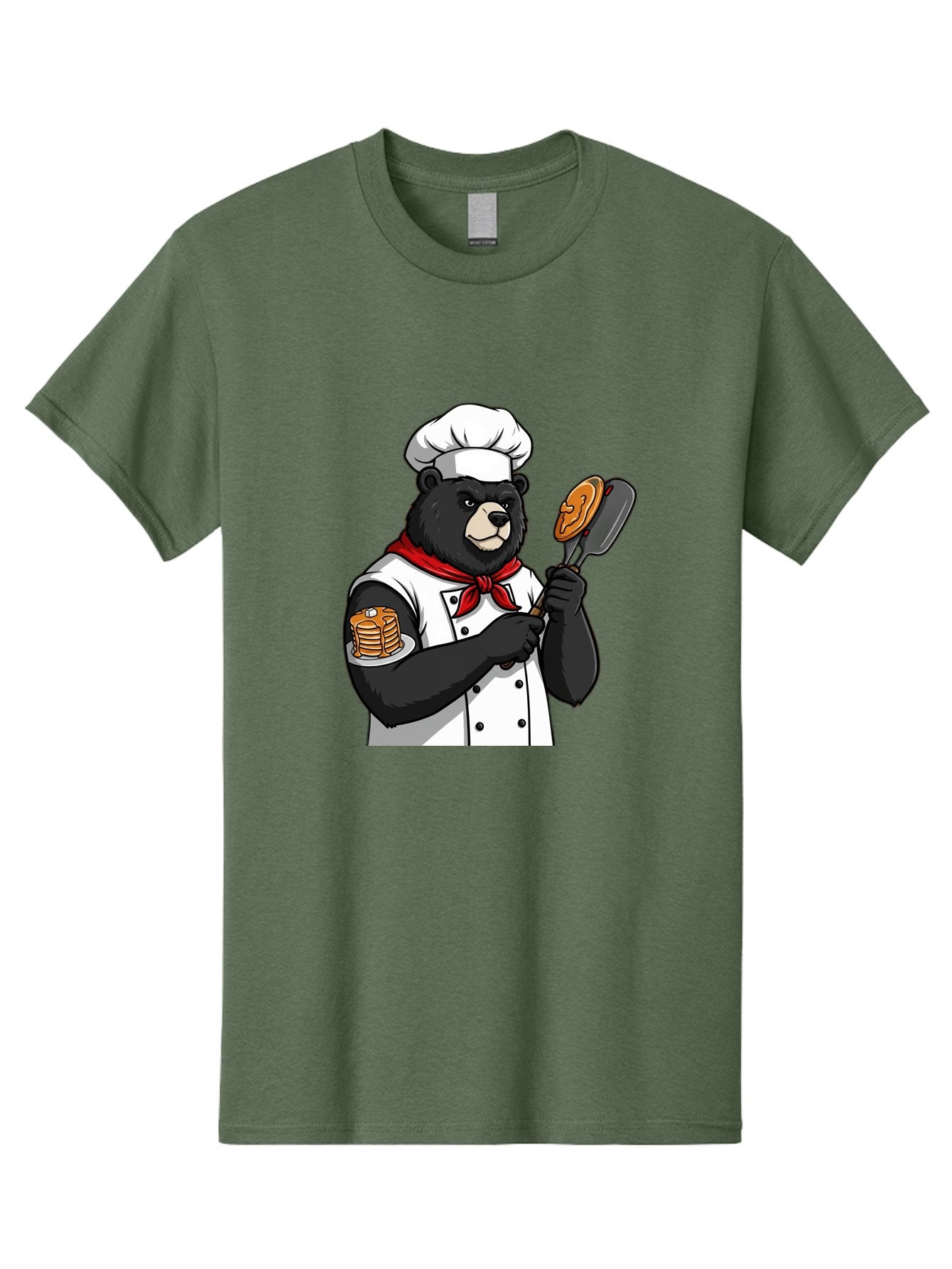 Chef-Bear-8 Men'S Graphic Tee, 100% Cotton, Comfortable Casual Summer Wear, Machine Washable, Vintage Camera, Old Camera, Antique Camera, Black Camera, Classic Photography, Photography Equipment, Nostalgic Device, Film Camera, Camera Art Bak237 8