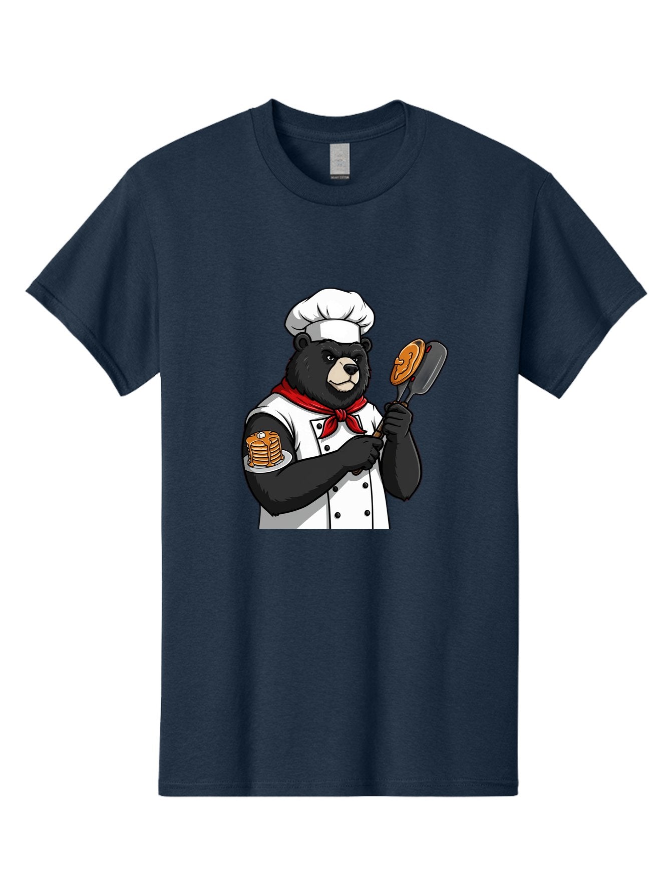 Chef-Bear-8 Men'S Graphic Tee, 100% Cotton, Comfortable Casual Summer Wear, Machine Washable, Vintage Camera, Old Camera, Antique Camera, Black Camera, Classic Photography, Photography Equipment, Nostalgic Device, Film Camera, Camera Art Bak237 10