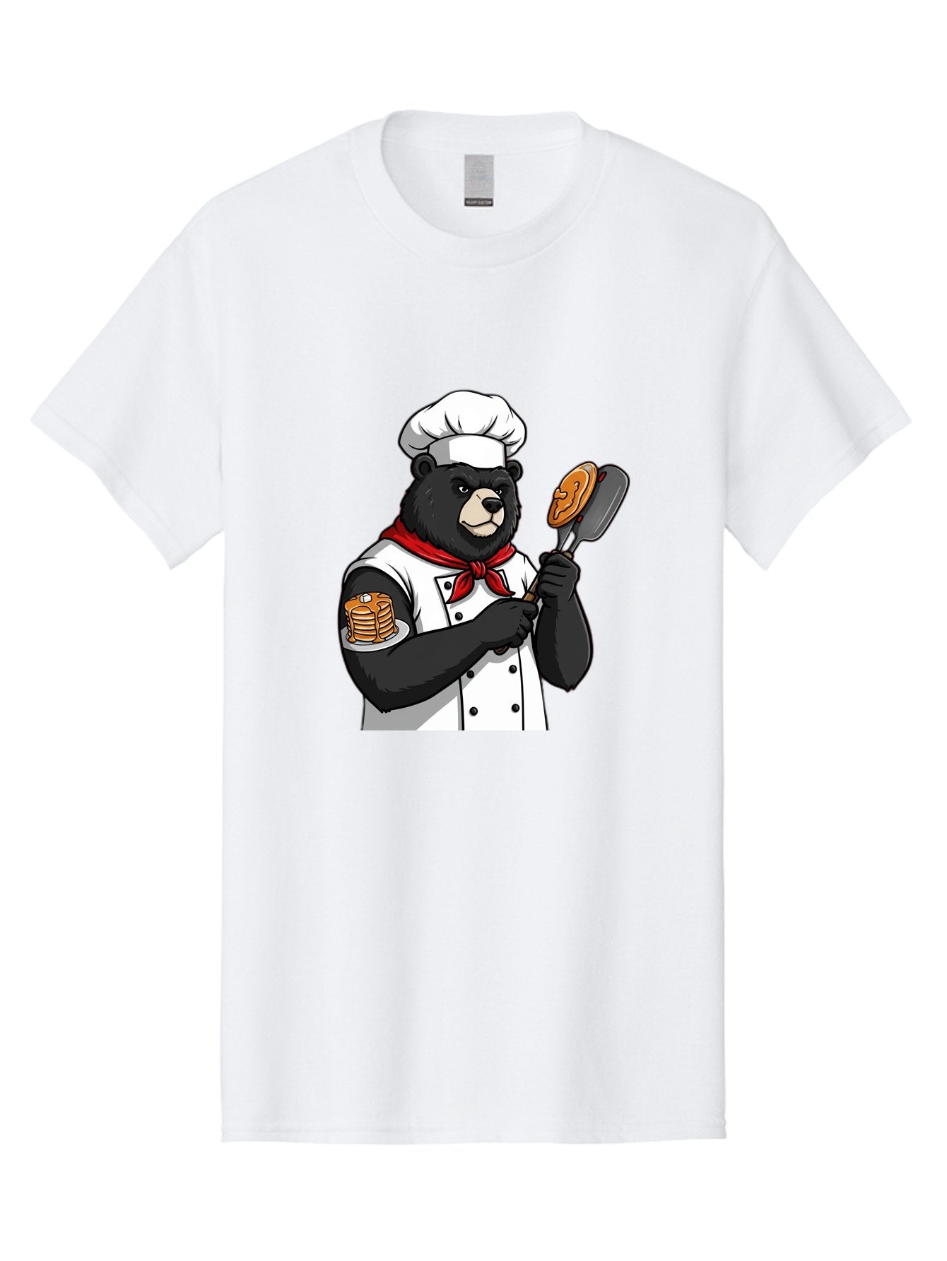 Chef-Bear-8 Men'S Graphic Tee, 100% Cotton, Comfortable Casual Summer Wear, Machine Washable, Vintage Camera, Old Camera, Antique Camera, Black Camera, Classic Photography, Photography Equipment, Nostalgic Device, Film Camera, Camera Art Bak237 14