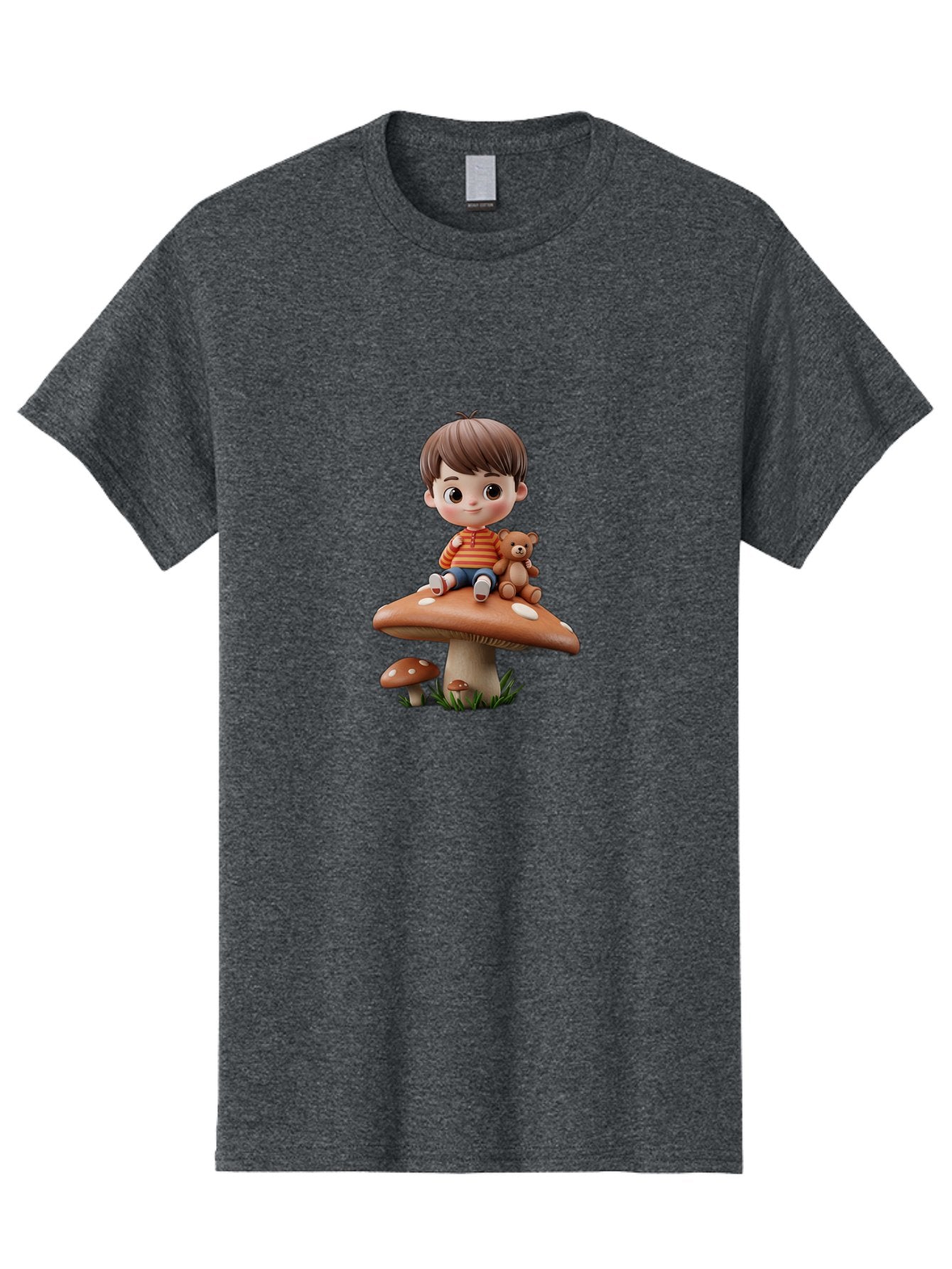 Child-Sitting-On-Mushroom Men'S Graphic Tee, 100% Cotton, Comfortable Casual Summer Wear, Machine Washable, Vintage Camera, Old Camera, Antique Camera, Black Camera, Classic Photography, Photography Equipment, Nostalgic Device, Film Camera, Bak245 12