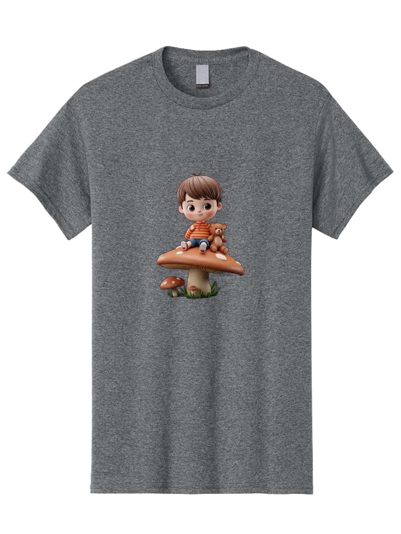 Child-Sitting-On-Mushroom Men'S Graphic Tee, 100% Cotton, Comfortable Casual Summer Wear, Machine Washable, Vintage Camera, Old Camera, Antique Camera, Black Camera, Classic Photography, Photography Equipment, Nostalgic Device, Film Camera, Bak245 7