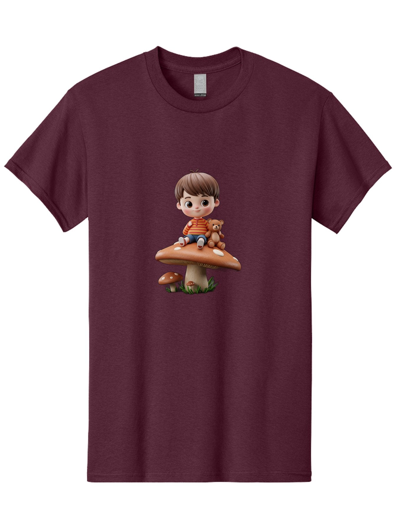 Child-Sitting-On-Mushroom Men'S Graphic Tee, 100% Cotton, Comfortable Casual Summer Wear, Machine Washable, Vintage Camera, Old Camera, Antique Camera, Black Camera, Classic Photography, Photography Equipment, Nostalgic Device, Film Camera, Bak245 9