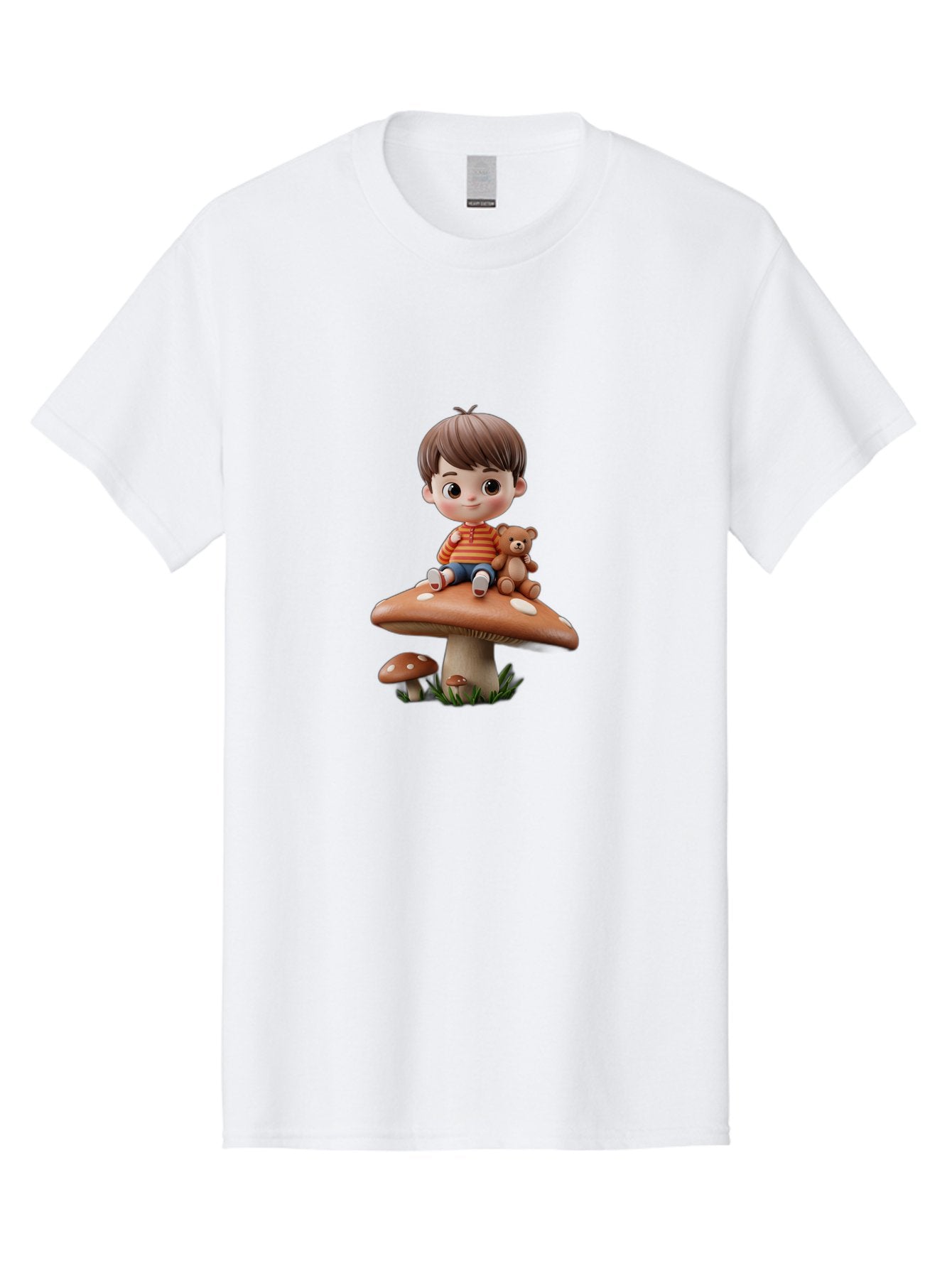 Child-Sitting-On-Mushroom Men'S Graphic Tee, 100% Cotton, Comfortable Casual Summer Wear, Machine Washable, Vintage Camera, Old Camera, Antique Camera, Black Camera, Classic Photography, Photography Equipment, Nostalgic Device, Film Camera, Bak245 10