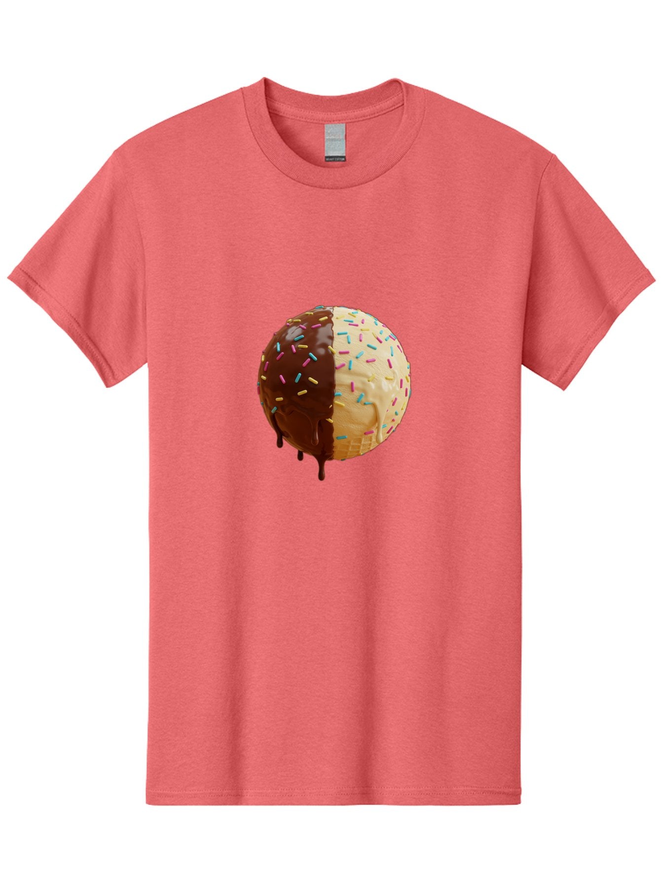 Chocolate-And-Vanilla-Ice-Cream Men'S Graphic Tee, 100% Cotton, Comfortable Casual Summer Wear, Machine Washable, Vintage Camera, Old Camera, Antique Camera, Black Camera, Classic Photography, Photography Equipment, Nostalgic Device, Bak246 10