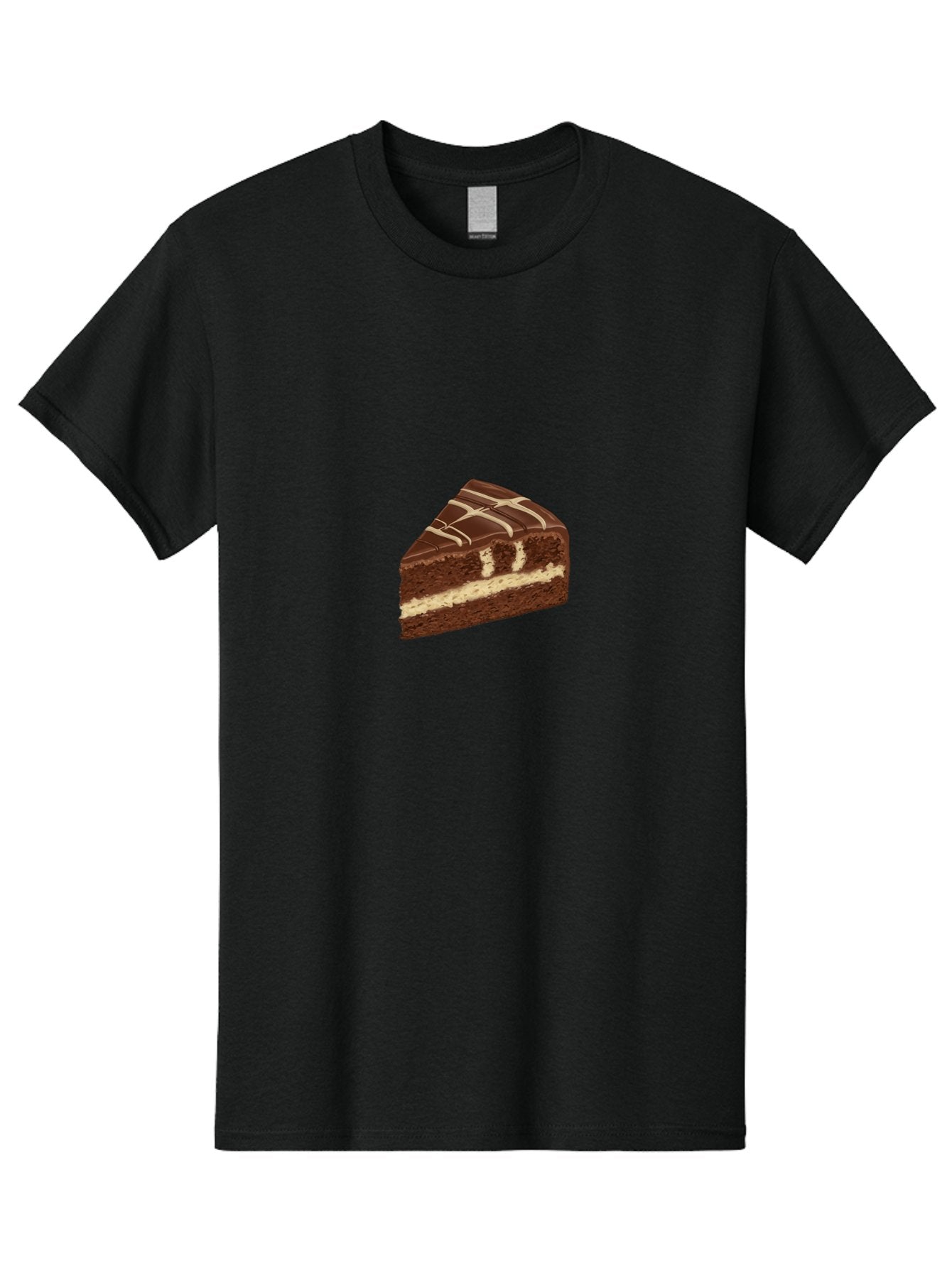 Chocolate-Cake-2 Men'S Graphic Tee, 100% Cotton, Comfortable Casual Summer Wear, Machine Washable, Vintage Camera, Old Camera, Antique Camera, Black Camera, Classic Photography, Photography Equipment, Nostalgic Device, Film Camera, Camera Art Bak249 10