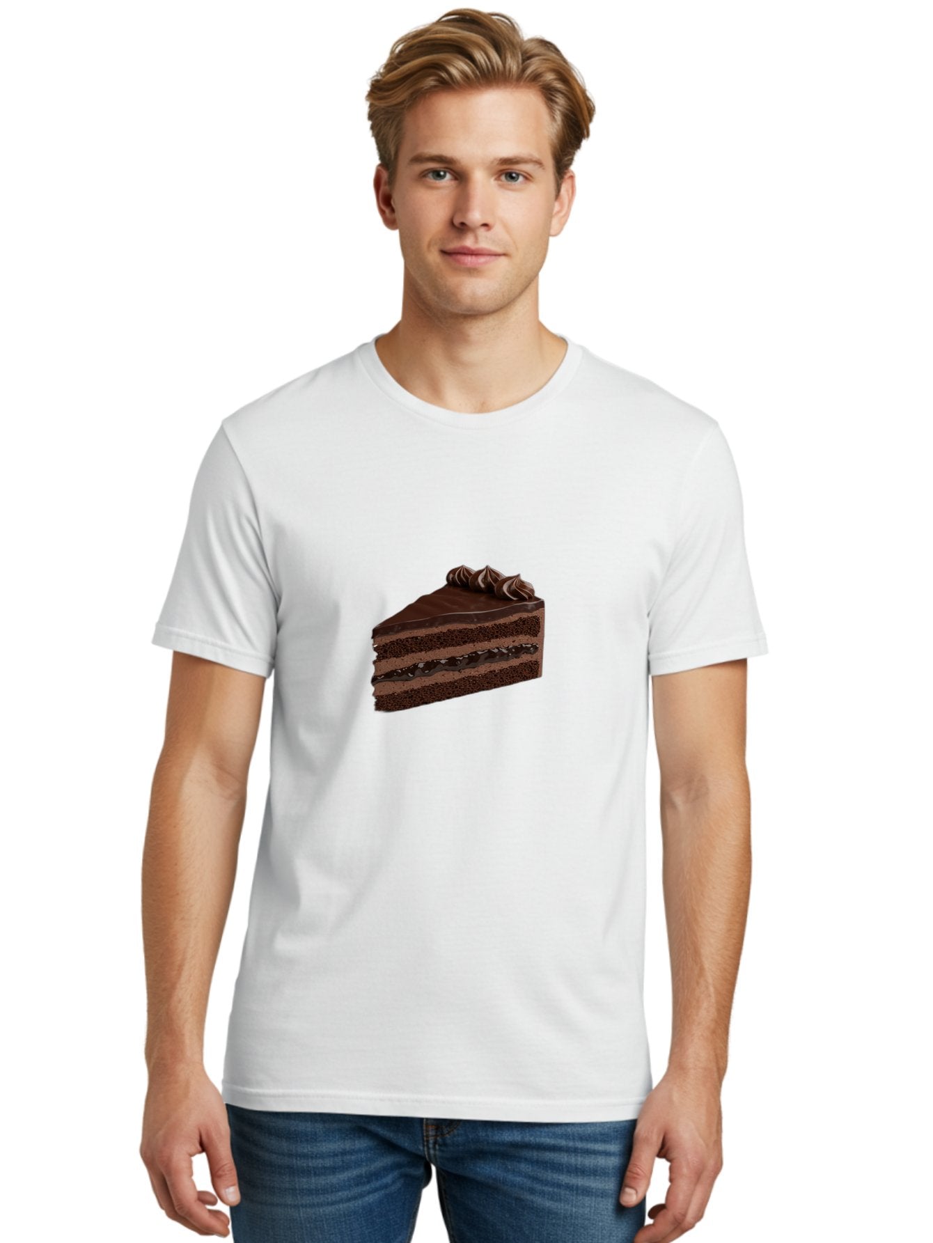 Chocolate-Cake-Slice Men'S Graphic Tee, 100% Cotton, Comfortable Casual Summer Wear, Machine Washable, Vintage Camera, Old Camera, Antique Camera, Black Camera, Classic Photography, Photography Equipment, Nostalgic Device, Film Camera, Bak252 23
