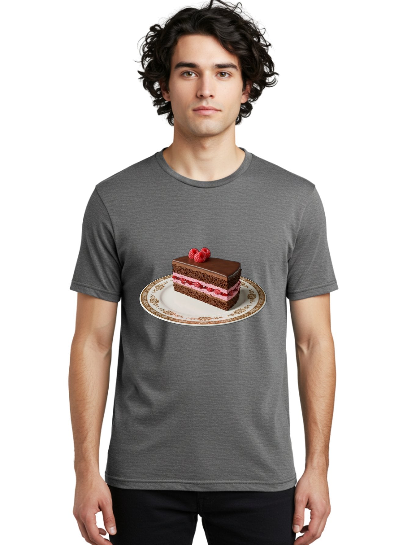 Chocolate-Cake Men'S Graphic Tee, 100% Cotton, Comfortable Casual Summer Wear, Machine Washable, Vintage Camera, Old Camera, Antique Camera, Black Camera, Classic Photography, Photography Equipment, Nostalgic Device, Film Camera, Camera Art Bak253 18