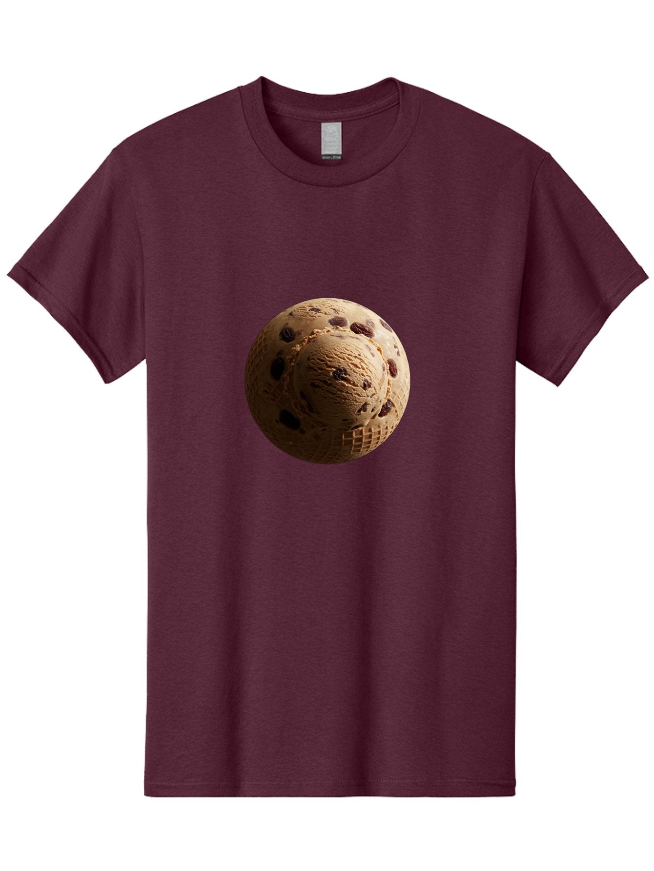 Chocolate-Chip-Ice-Cream-Scoop Men'S Graphic Tee, 100% Cotton, Comfortable Casual Summer Wear, Machine Washable, Vintage Camera, Old Camera, Antique Camera, Black Camera, Classic Photography, Photography Equipment, Nostalgic Device, Bak254 10