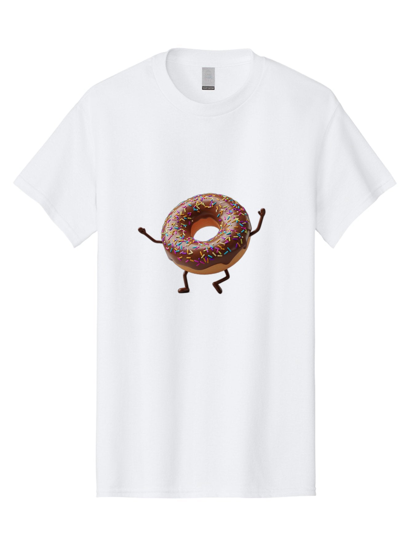 Chocolate-Donut Men'S Graphic Tee, 100% Cotton, Comfortable Casual Summer Wear, Machine Washable, Vintage Camera, Old Camera, Antique Camera, Black Camera, Classic Photography, Photography Equipment, Nostalgic Device, Film Camera, Camera Art Bak255 7