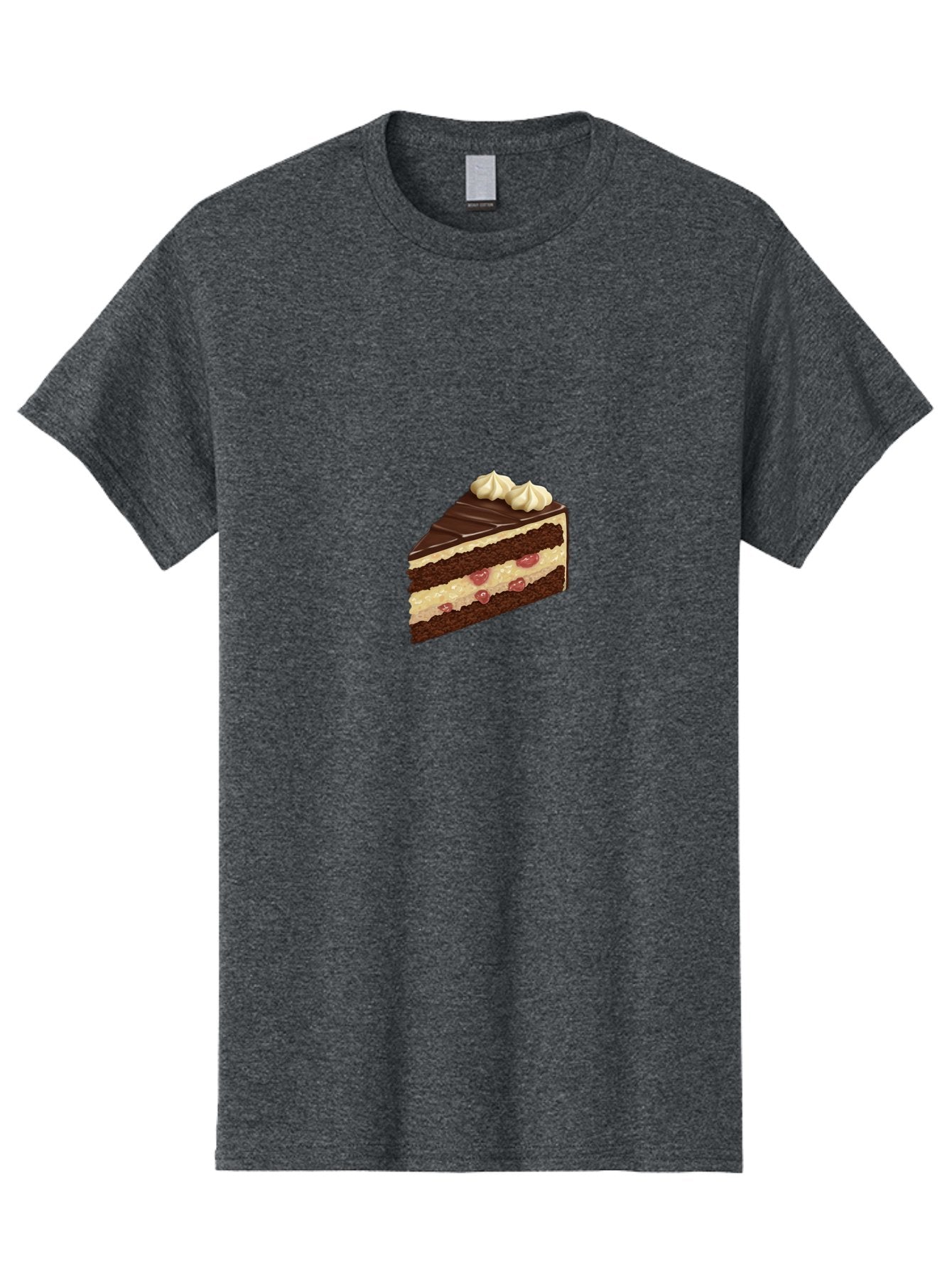 Chocolate-Layer-Cake-2 Men'S Graphic Tee, 100% Cotton, Comfortable Casual Summer Wear, Machine Washable, Vintage Camera, Old Camera, Antique Camera, Black Camera, Classic Photography, Photography Equipment, Nostalgic Device, Film Camera, Bak257 12