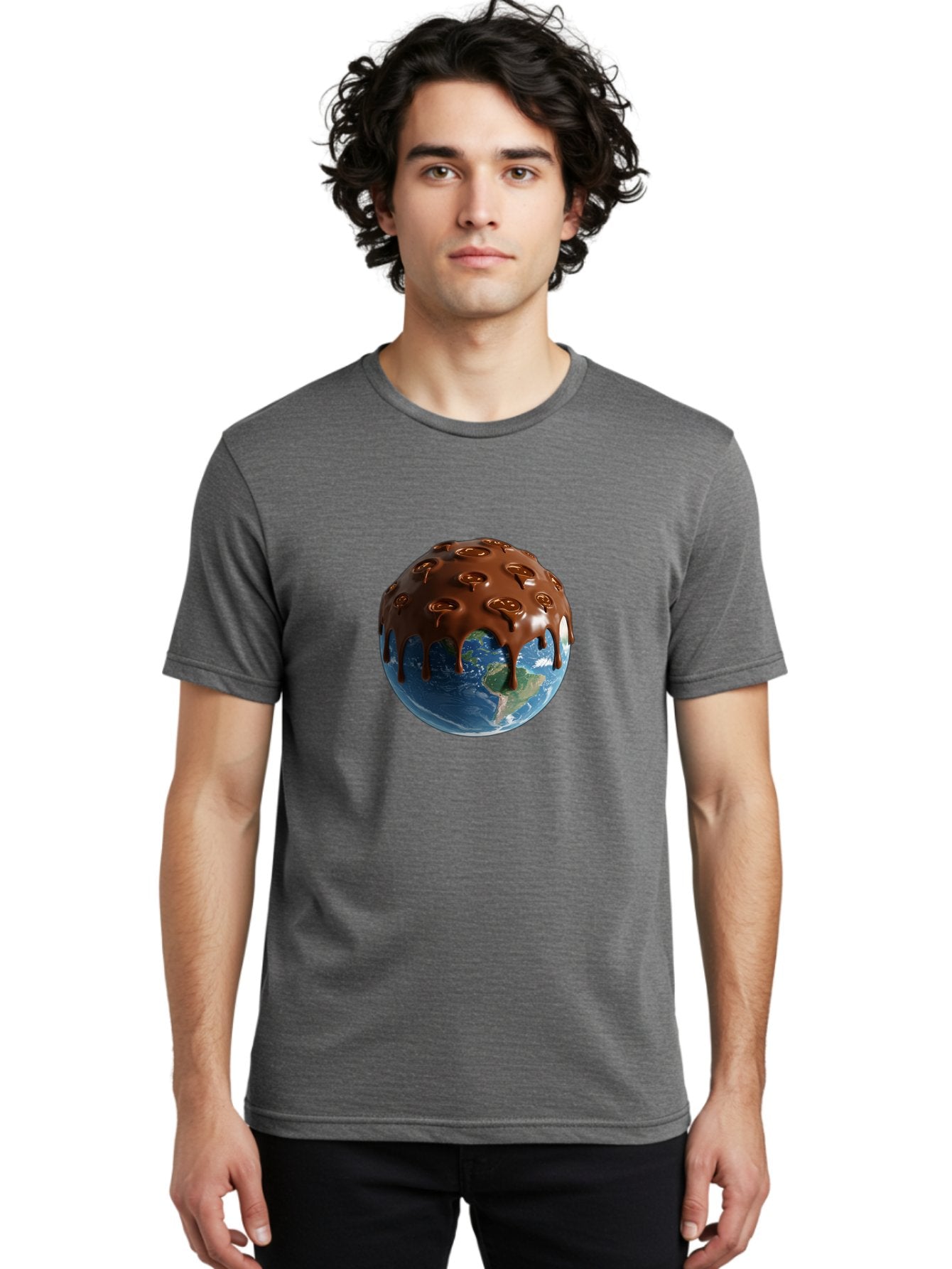 Chocolate-Planet-Earth Men'S Graphic Tee, 100% Cotton, Comfortable Casual Summer Wear, Machine Washable, Vintage Camera, Old Camera, Antique Camera, Black Camera, Classic Photography, Photography Equipment, Nostalgic Device, Film Camera, Bak259 17