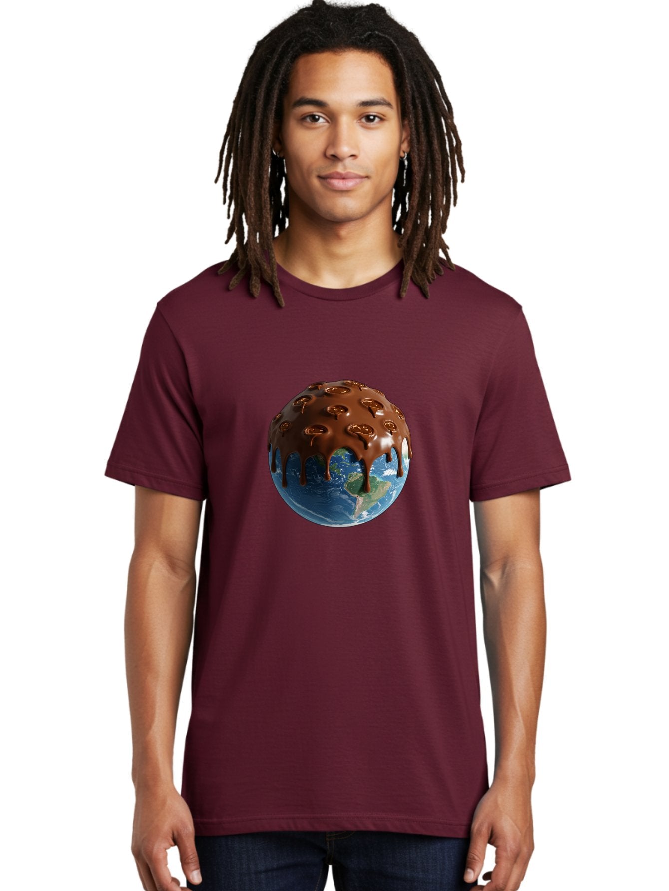 Chocolate-Planet-Earth Men'S Graphic Tee, 100% Cotton, Comfortable Casual Summer Wear, Machine Washable, Vintage Camera, Old Camera, Antique Camera, Black Camera, Classic Photography, Photography Equipment, Nostalgic Device, Film Camera, Bak259 22