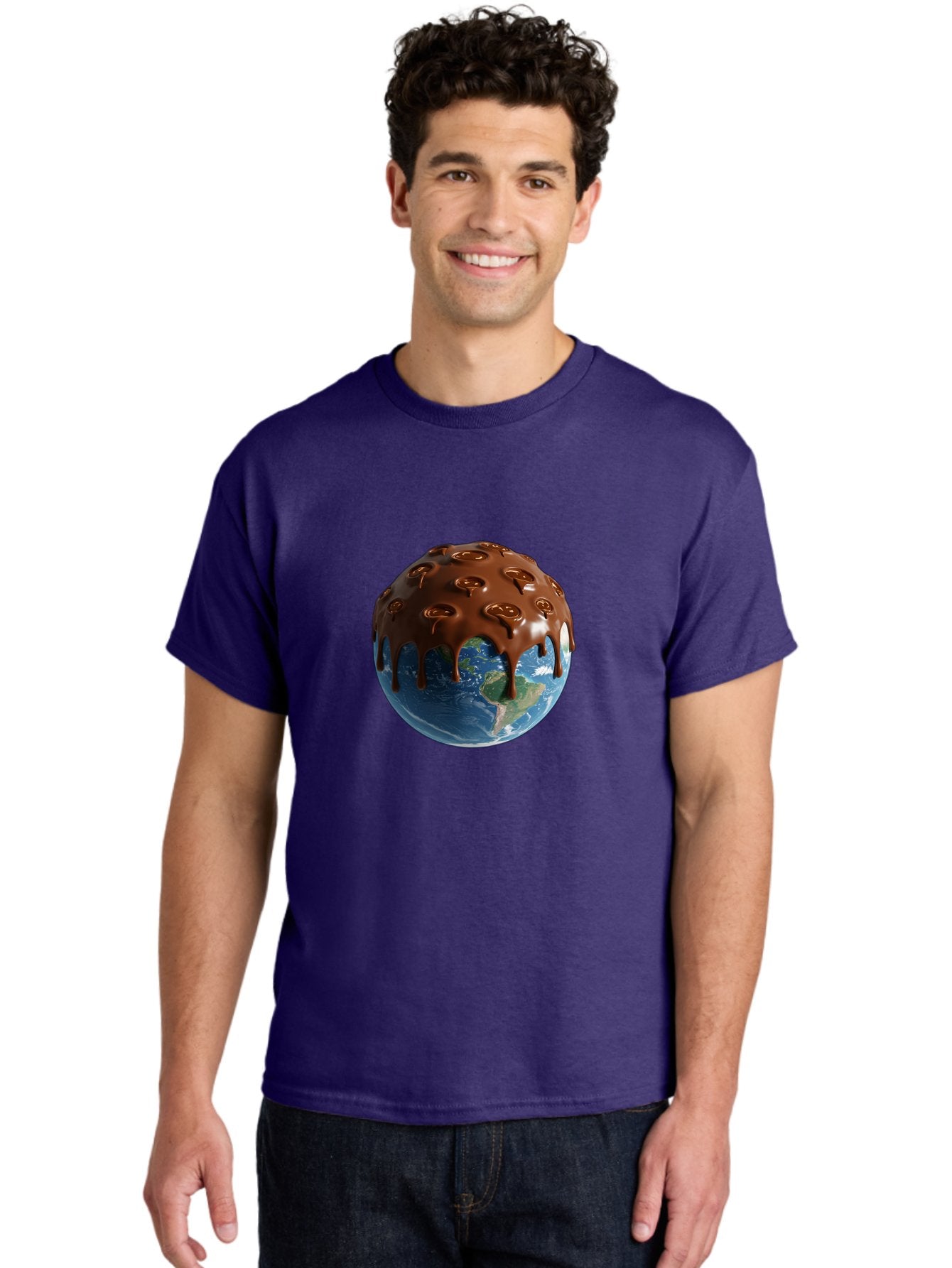 Chocolate-Planet-Earth Men'S Graphic Tee, 100% Cotton, Comfortable Casual Summer Wear, Machine Washable, Vintage Camera, Old Camera, Antique Camera, Black Camera, Classic Photography, Photography Equipment, Nostalgic Device, Film Camera, Bak259 29