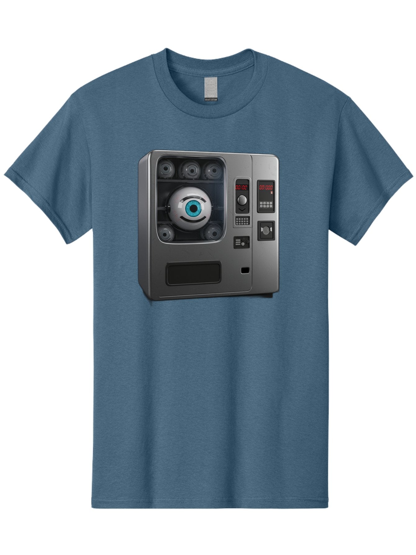 Claptrap Men'S Graphic Tee, 100% Cotton, Comfortable Casual Summer Wear, Machine Washable, Vintage Camera, Old Camera, Antique Camera, Black Camera, Classic Photography, Photography Equipment, Nostalgic Device, Film Camera, Camera Art Bak261 7