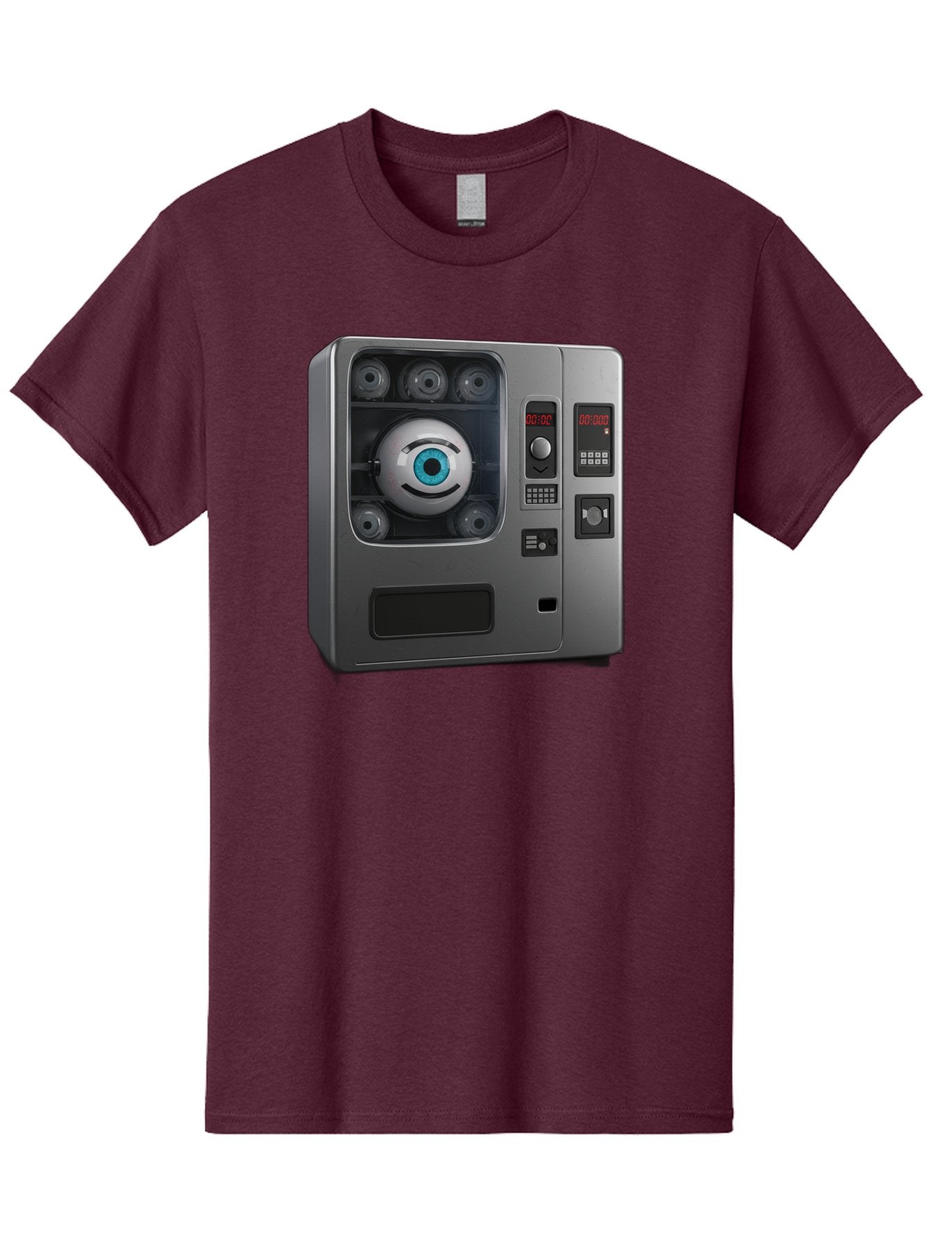 Claptrap Men'S Graphic Tee, 100% Cotton, Comfortable Casual Summer Wear, Machine Washable, Vintage Camera, Old Camera, Antique Camera, Black Camera, Classic Photography, Photography Equipment, Nostalgic Device, Film Camera, Camera Art Bak261 13