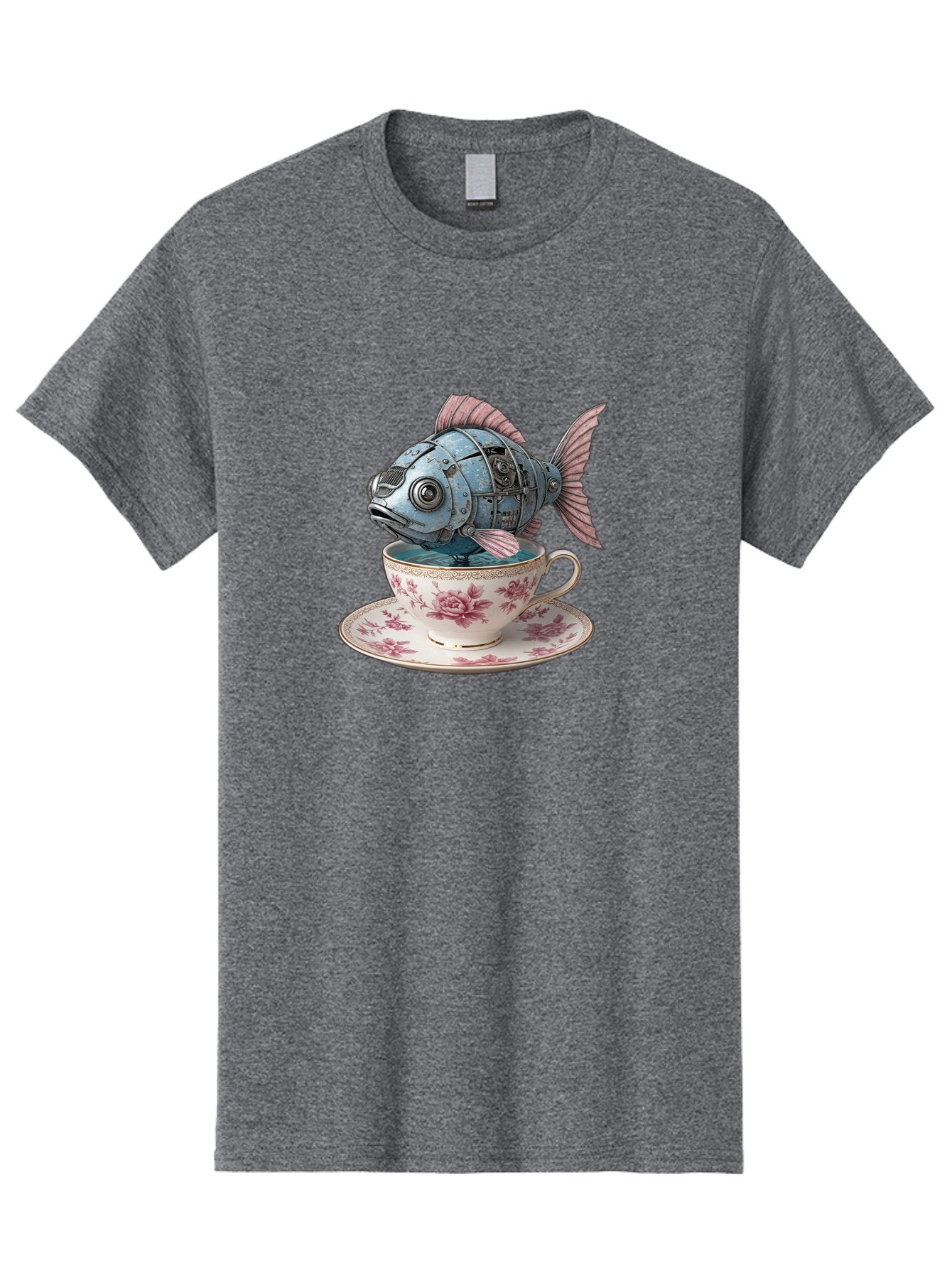 Clockwork-Fish Men'S Graphic Tee, 100% Cotton, Comfortable Casual Summer Wear, Machine Washable, Vintage Camera, Old Camera, Antique Camera, Black Camera, Classic Photography, Photography Equipment, Nostalgic Device, Film Camera, Camera Art Bak263 15