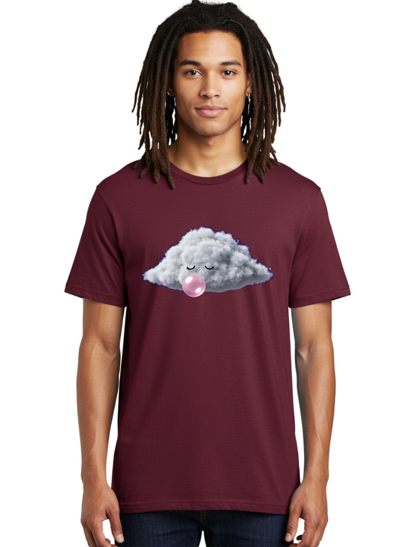 Cloud-Blowing-Bubble-1 Men'S Graphic Tee, 100% Cotton, Comfortable Casual Summer Wear, Machine Washable, Vintage Camera, Old Camera, Antique Camera, Black Camera, Classic Photography, Photography Equipment, Nostalgic Device, Film Camera, Bak264 28