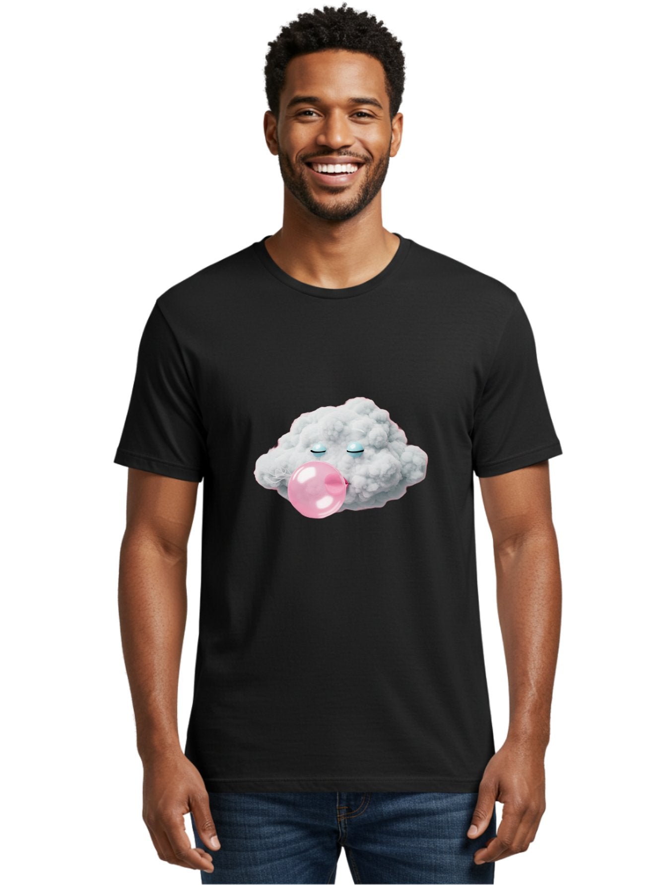 Cloud-Blowing-Bubble Men'S Graphic Tee, 100% Cotton, Comfortable Casual Summer Wear, Machine Washable, Vintage Camera, Old Camera, Antique Camera, Black Camera, Classic Photography, Photography Equipment, Nostalgic Device, Film Camera, Bak265 20