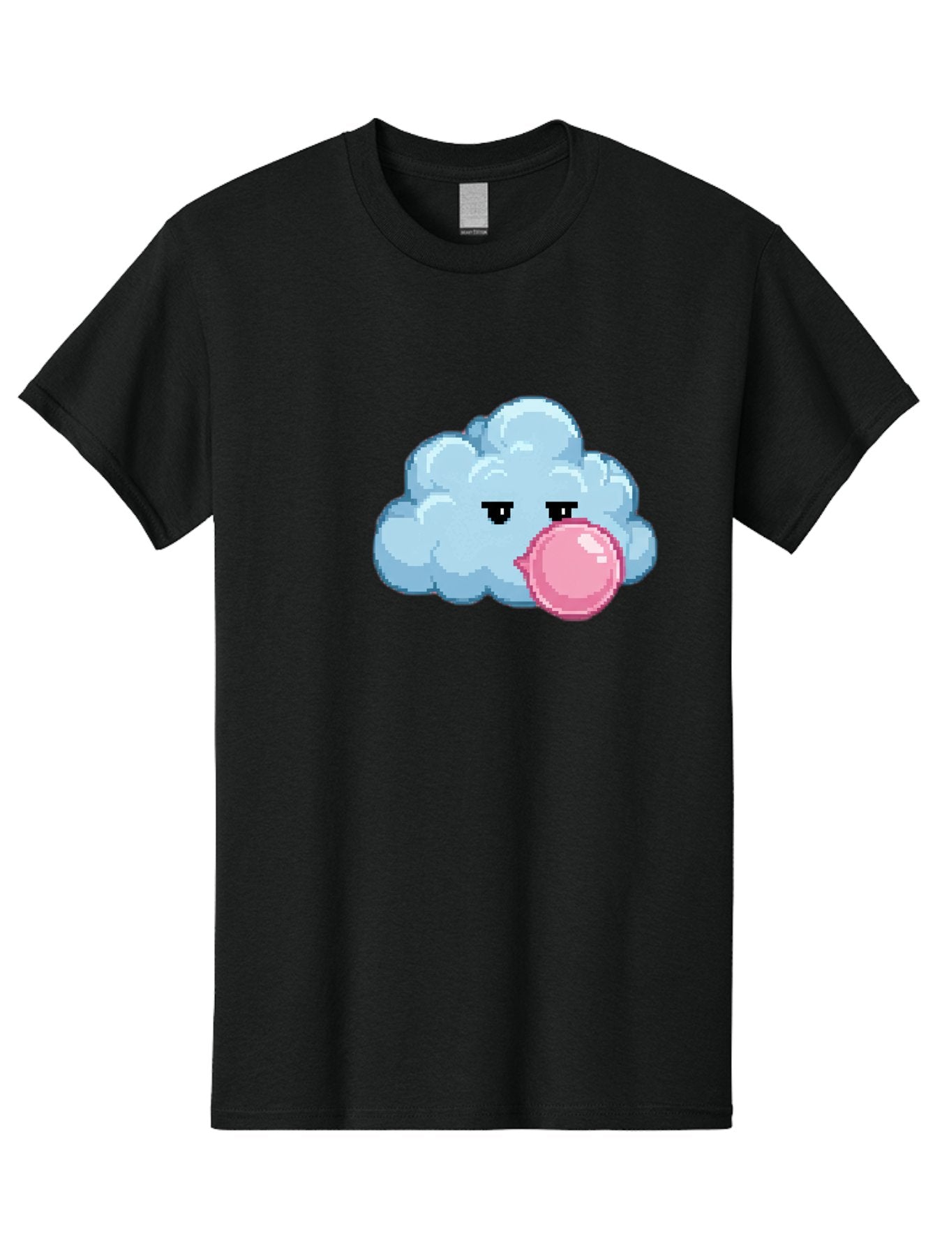 Cloud-Chewing-Pink-Gum Men'S Graphic Tee, 100% Cotton, Comfortable Casual Summer Wear, Machine Washable, Vintage Camera, Old Camera, Antique Camera, Black Camera, Classic Photography, Photography Equipment, Nostalgic Device, Film Camera, Bak268