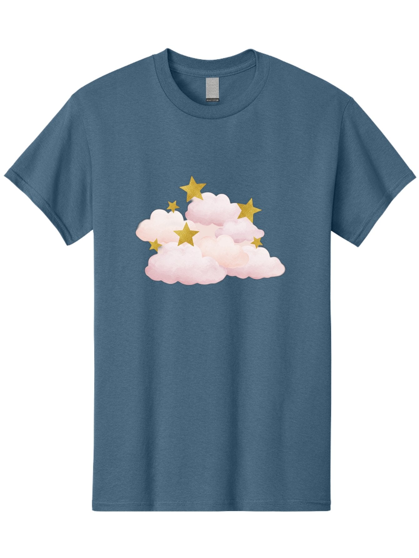 Clouds-With-Stars Men'S Graphic Tee, 100% Cotton, Comfortable Casual Summer Wear, Machine Washable, Vintage Camera, Old Camera, Antique Camera, Black Camera, Classic Photography, Photography Equipment, Nostalgic Device, Film Camera, Camera Art Bak271 7